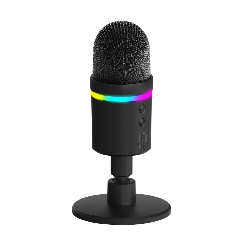 Stealth Streaming-Mikrofon »Streaming Mikrofon mit LED Beleuchtung«
