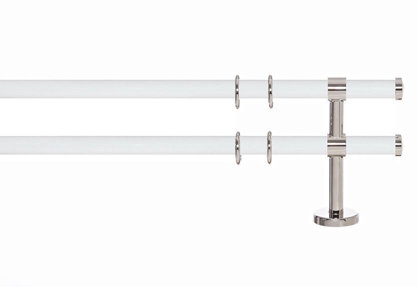 Image of indeko Gardinenstange, 2 läufig-läufig, Wunschmasslänge bei Ackermann Versand Schweiz