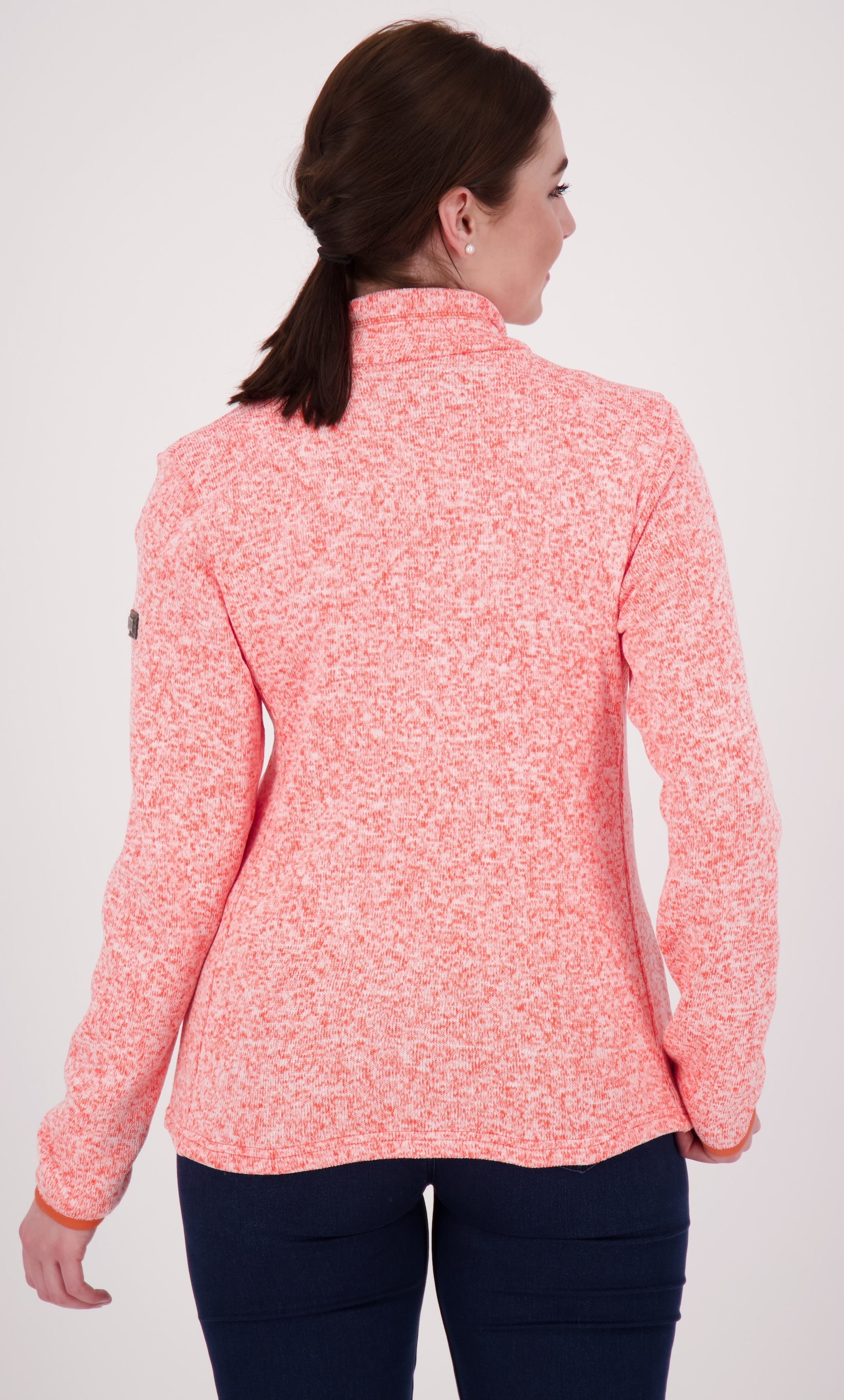 DEPROC Active Strickfleecejacke »KIRKVALE X WOMEN«, auch in Grossen Grössen erhältlich