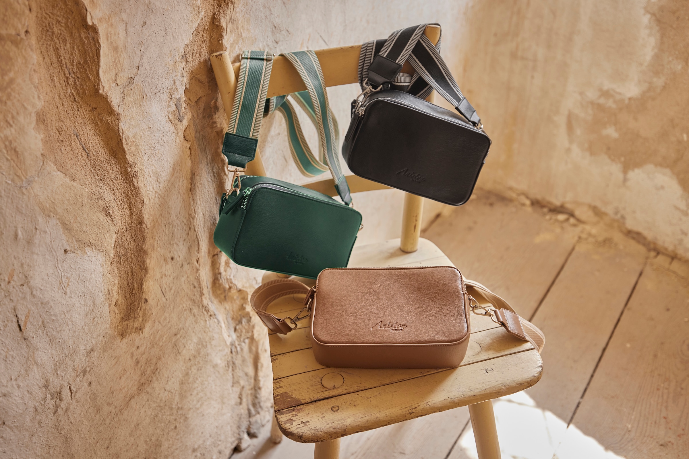 Aniston ACCESSOIRES Umhängetasche »Vera« Handtasche, Citybag, Tragetasche, Boxbag