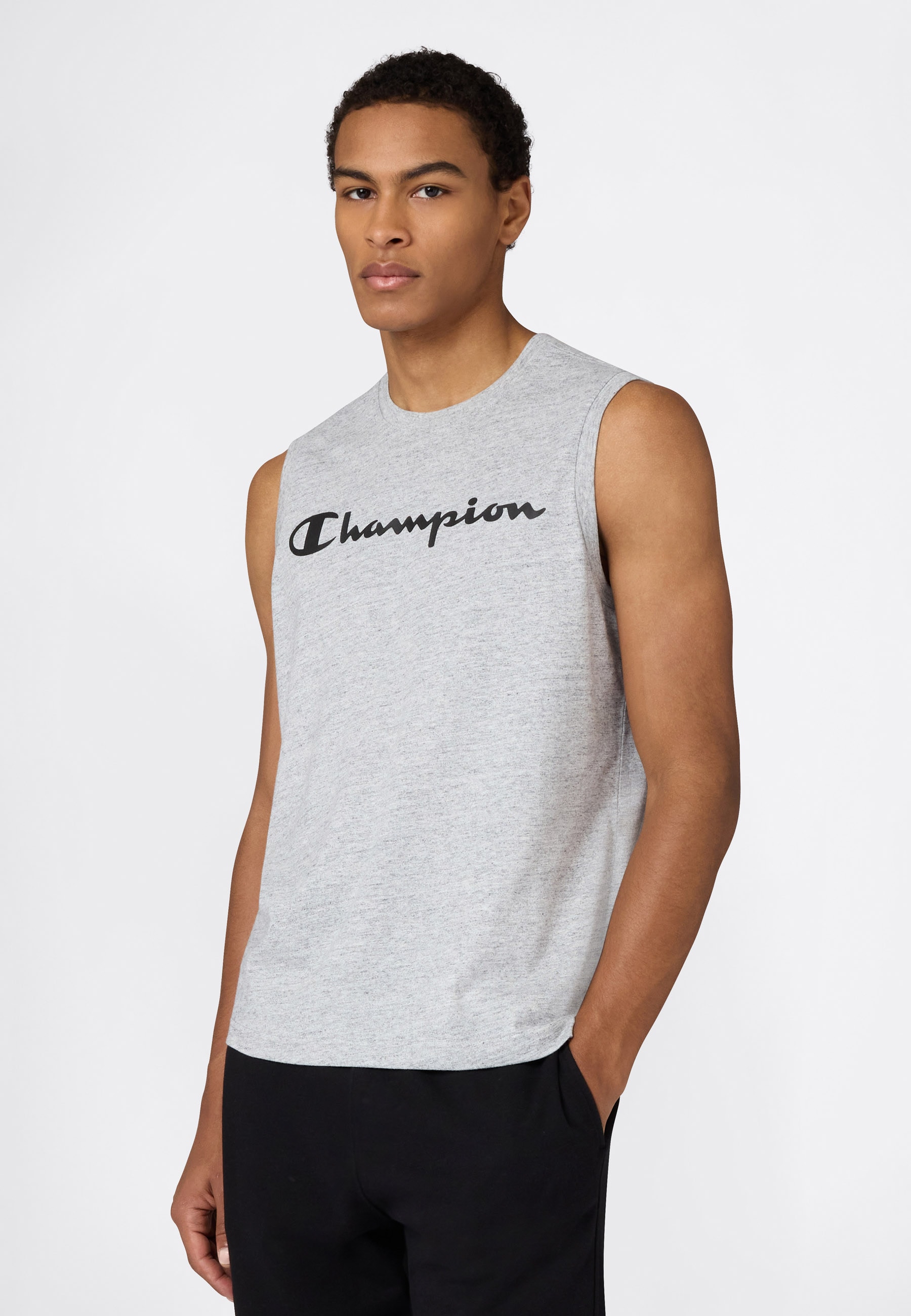 Champion Débardeur »BASICS Sleeveless T-Shirt Large Logo« sportliche Schnittform, sportlicher Stil, mit Rundhalsausschnitt