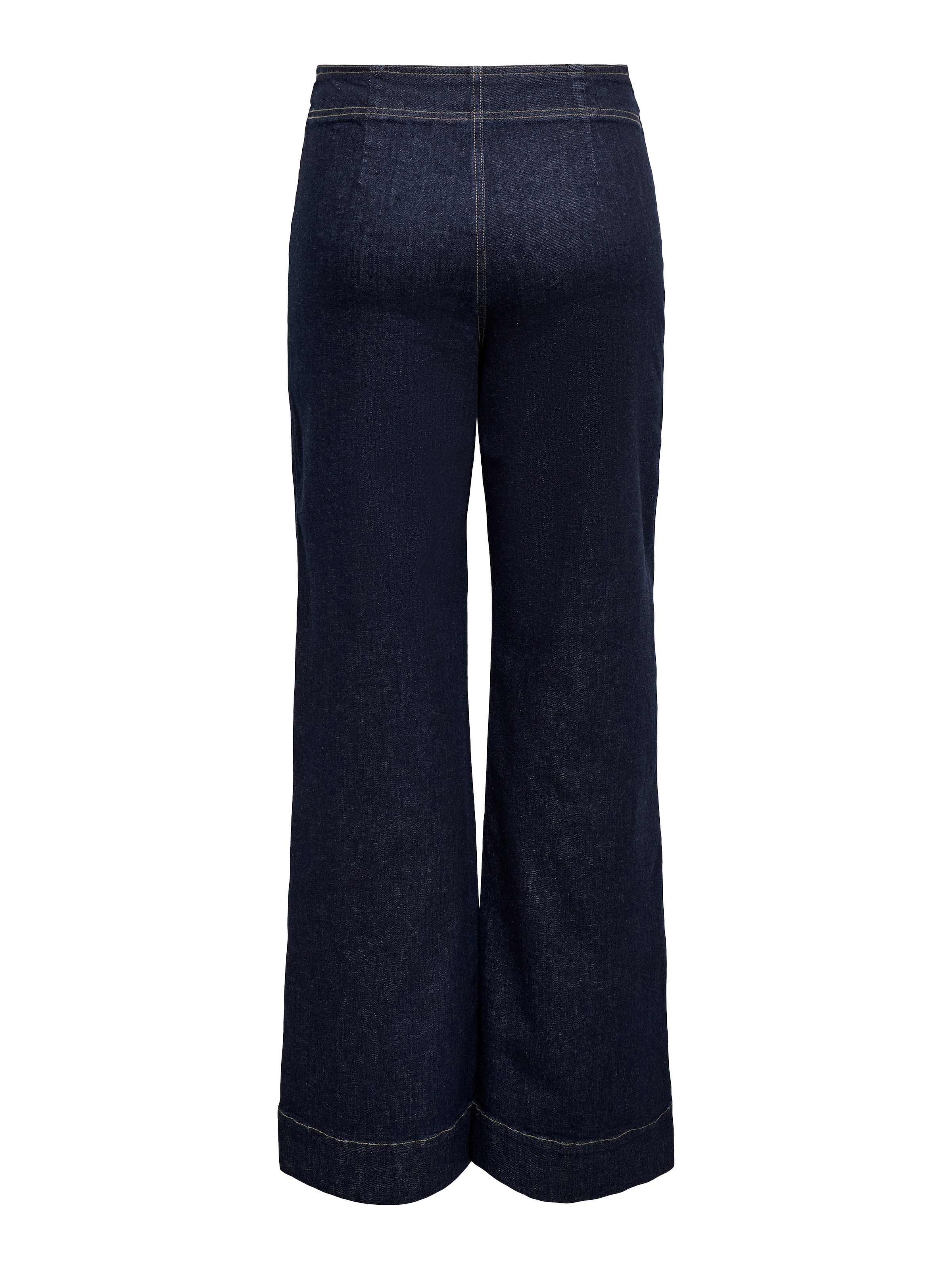 ONLY High-waist-Jeans »ONLMADISON HW WIDE BUCKLE DNM GUA411NOOS« Materialmix, wide fit