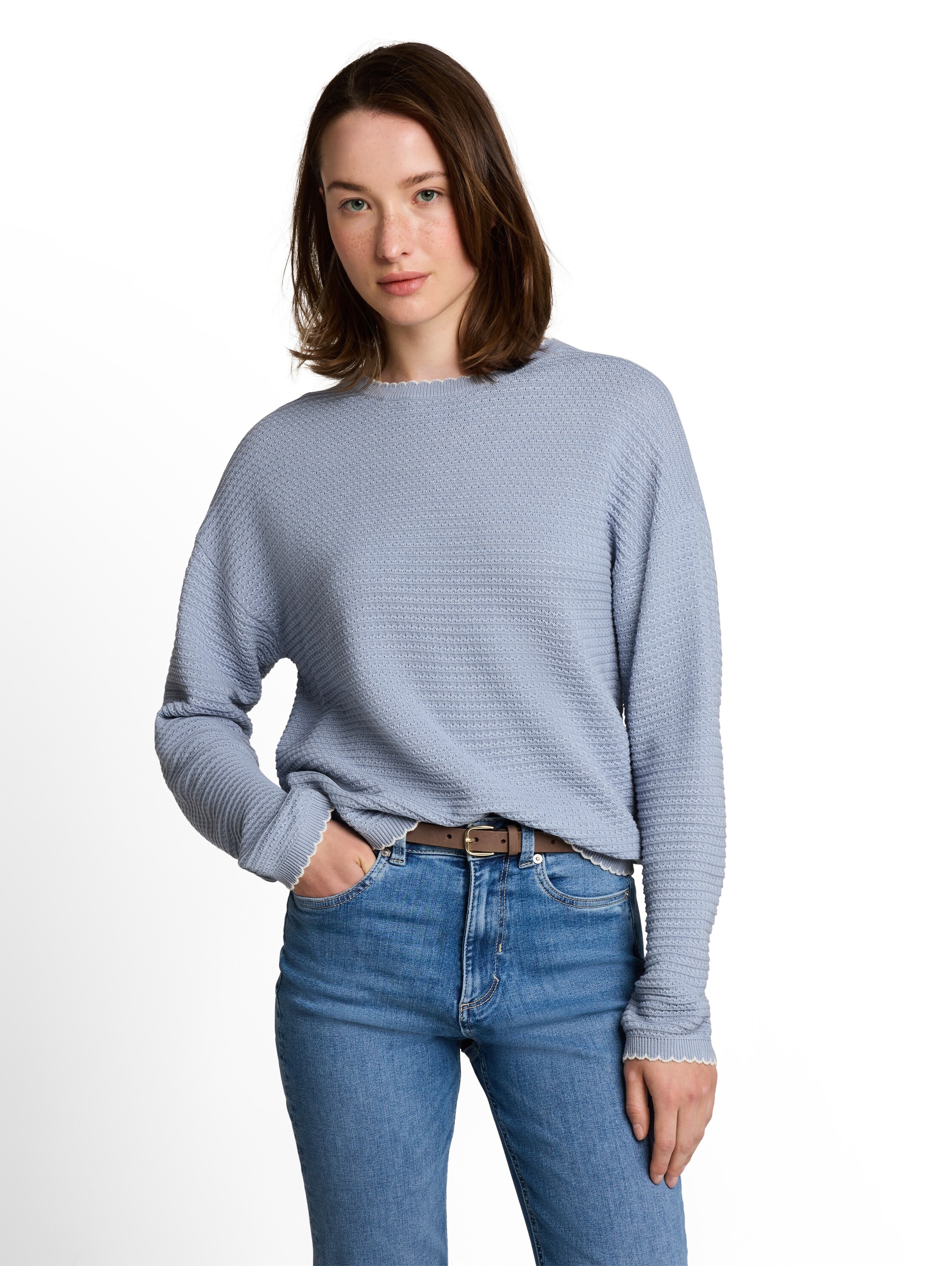 TOM TAILOR Denim Pull col V