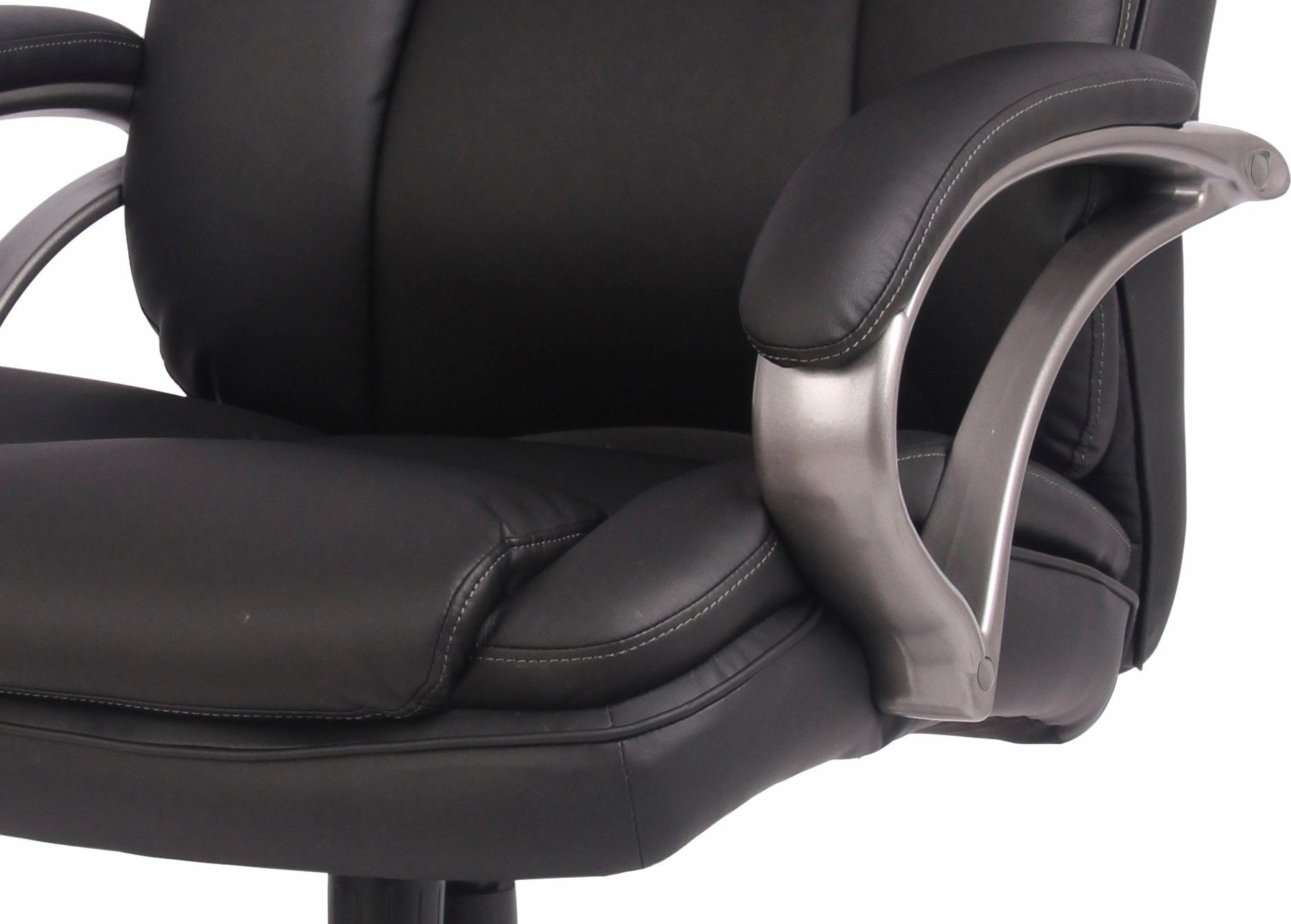 Homexperts Chefsessel »Bud XXL«, mit gepolsterten Armlehnen und Wippmechanik