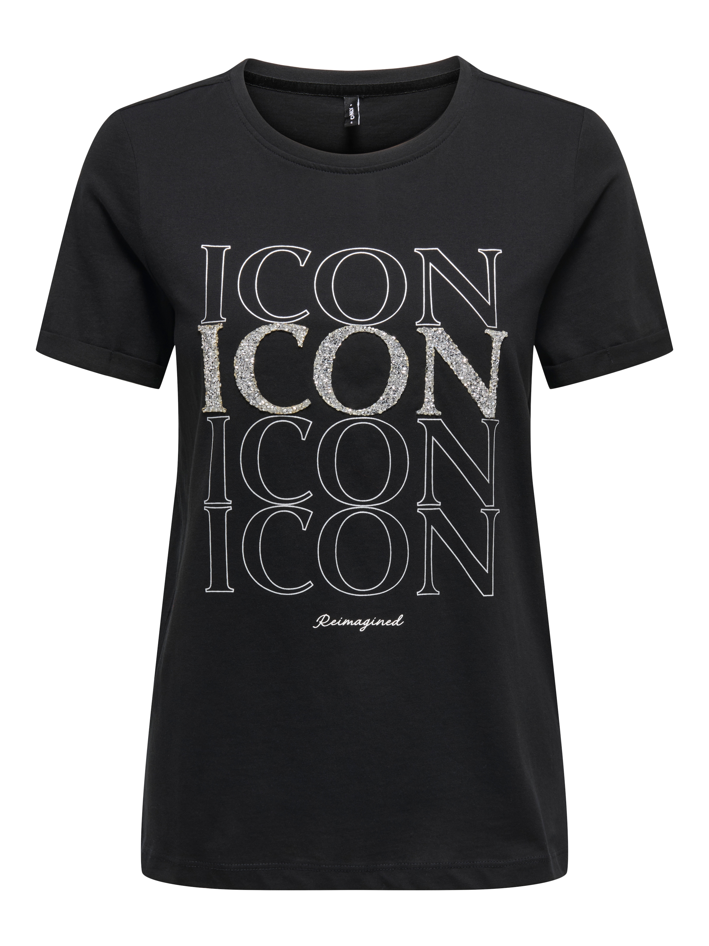 ONLY T-shirt à manches courtes »ONLKITA LIFE LUX ICON S/S PRINT TOP JRS«