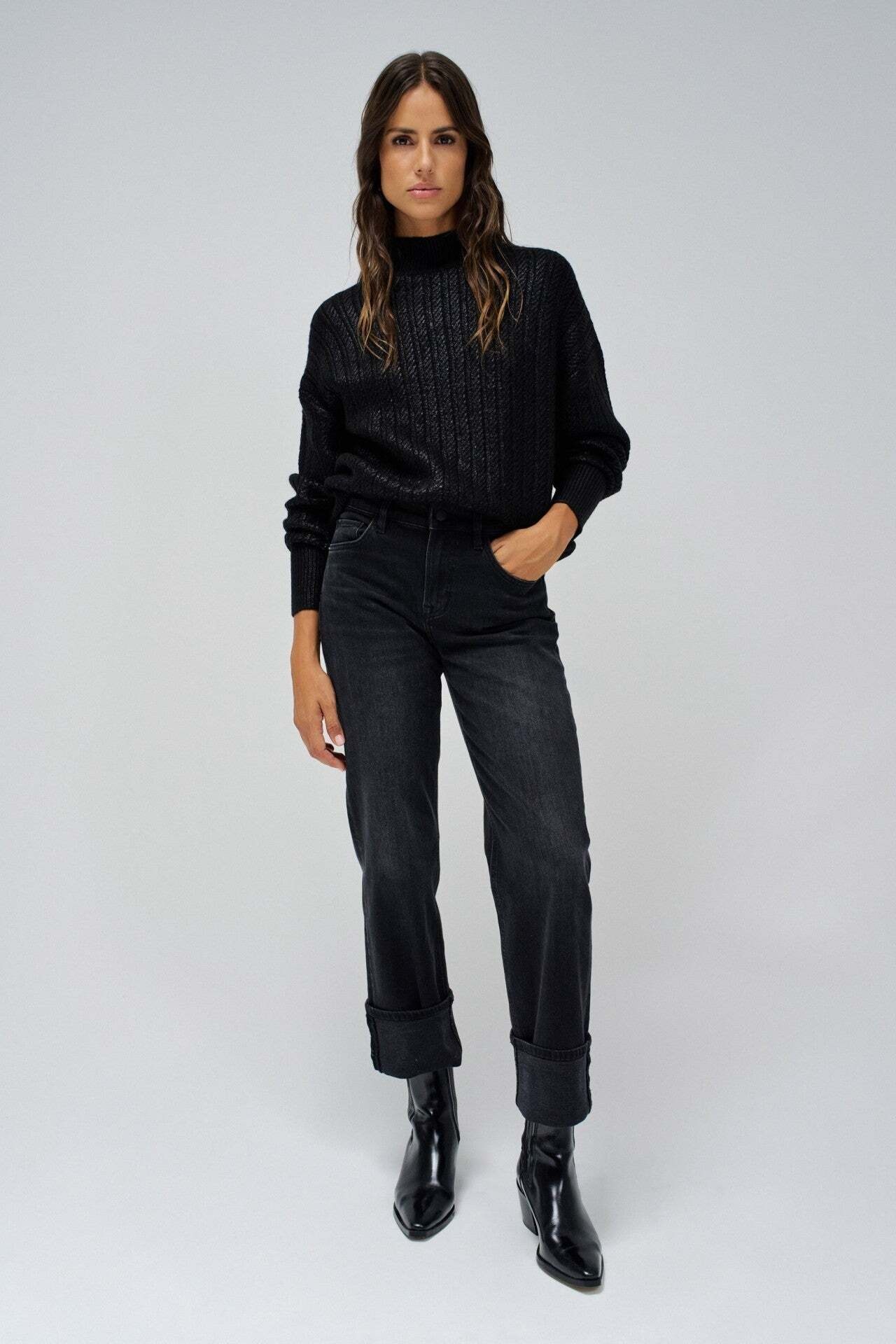 Salsa Strickpullover »Salsa Jeans Sweatshirt Shimmer Sweater«