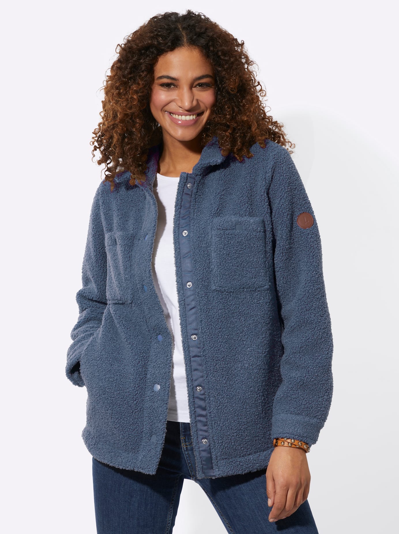 Casual Looks Langjacke, ohne Kapuze