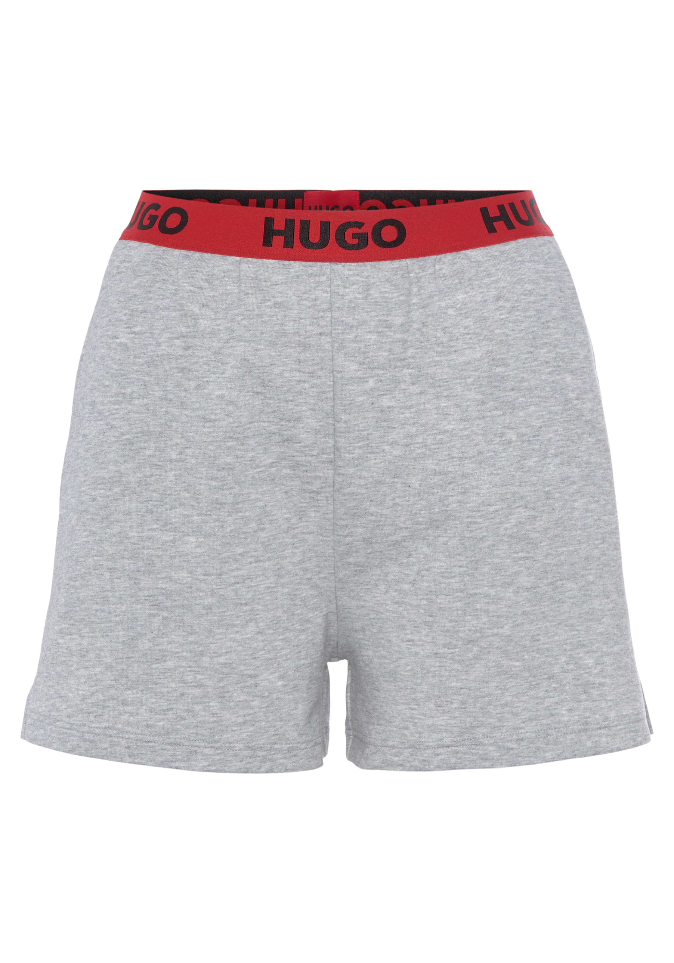 ♕ versandkostenfrei Logo- »SPORTY Sweatshorts HUGO 01«, 10249156 Hugo mit LOGO_SHORTS bestellen Elastikbund