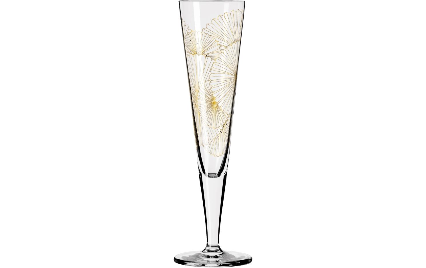 Champagnerglas »Goldfarbennacht«, (1 tlg.)