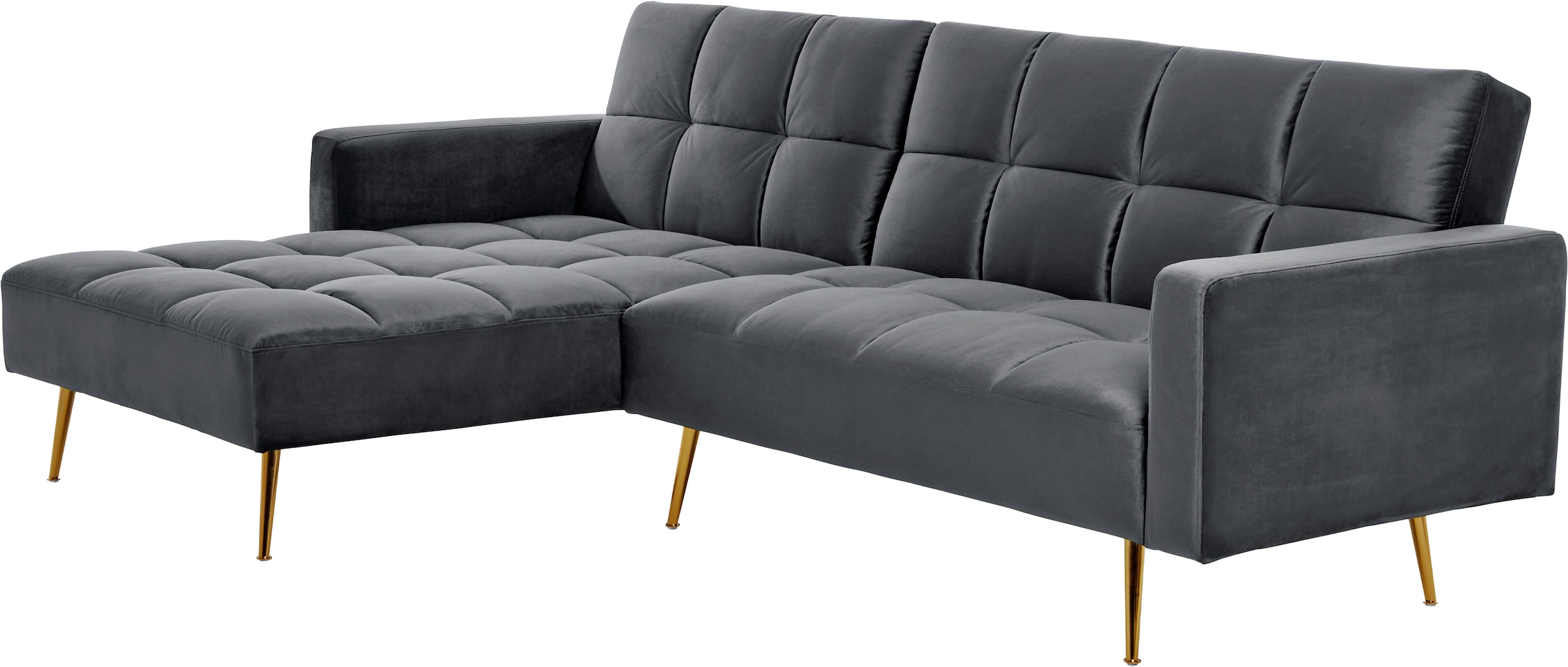 Image of Jahnke Ecksofa "CHILLAX POSH CORNER" mit Schlaffunktion, wechselseitig montierbar, 244 x 150 cm