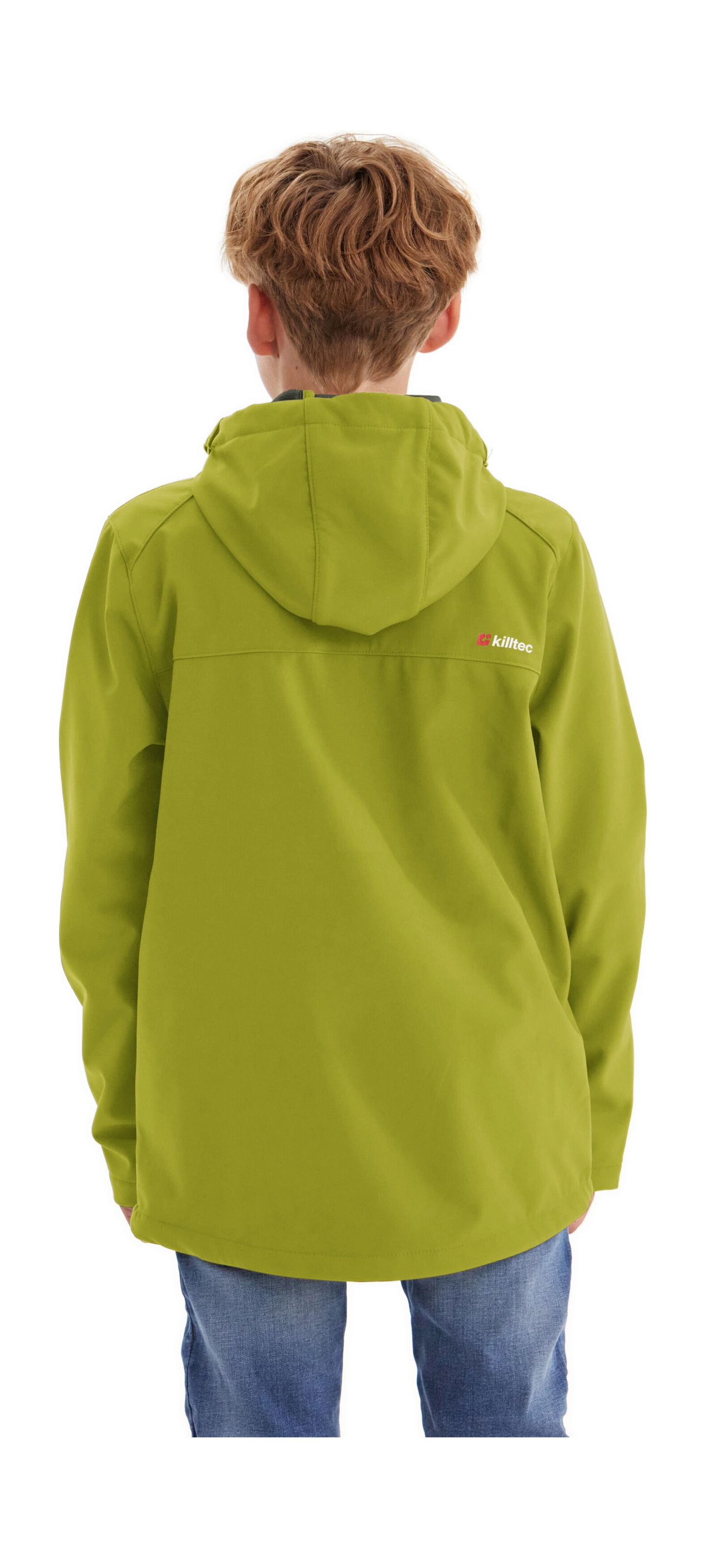 Killtec Softshelljacke »Boys Softshelljacke«, Wasserabweisende Softshelljacke mit Kapuze, Fleece und PFAs-frei
