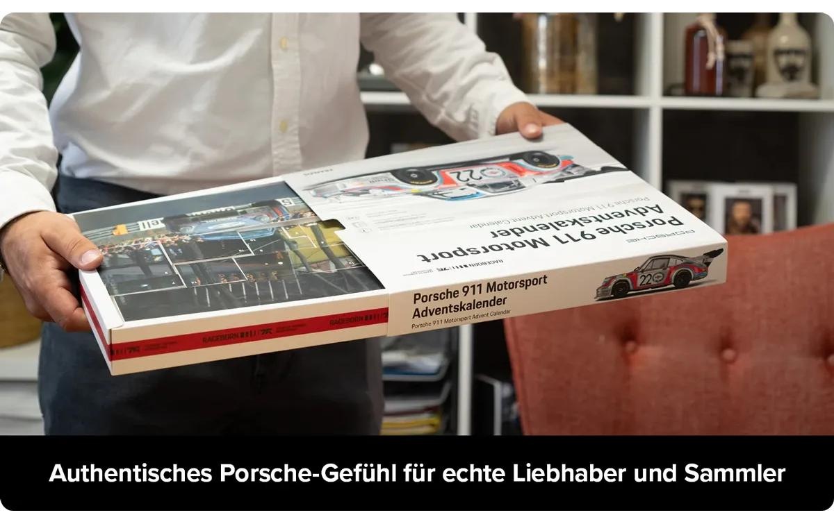 Franzis Jouet calendrier de l'Avent »911 Turbo Motorsport Modellbausatz 1.43«