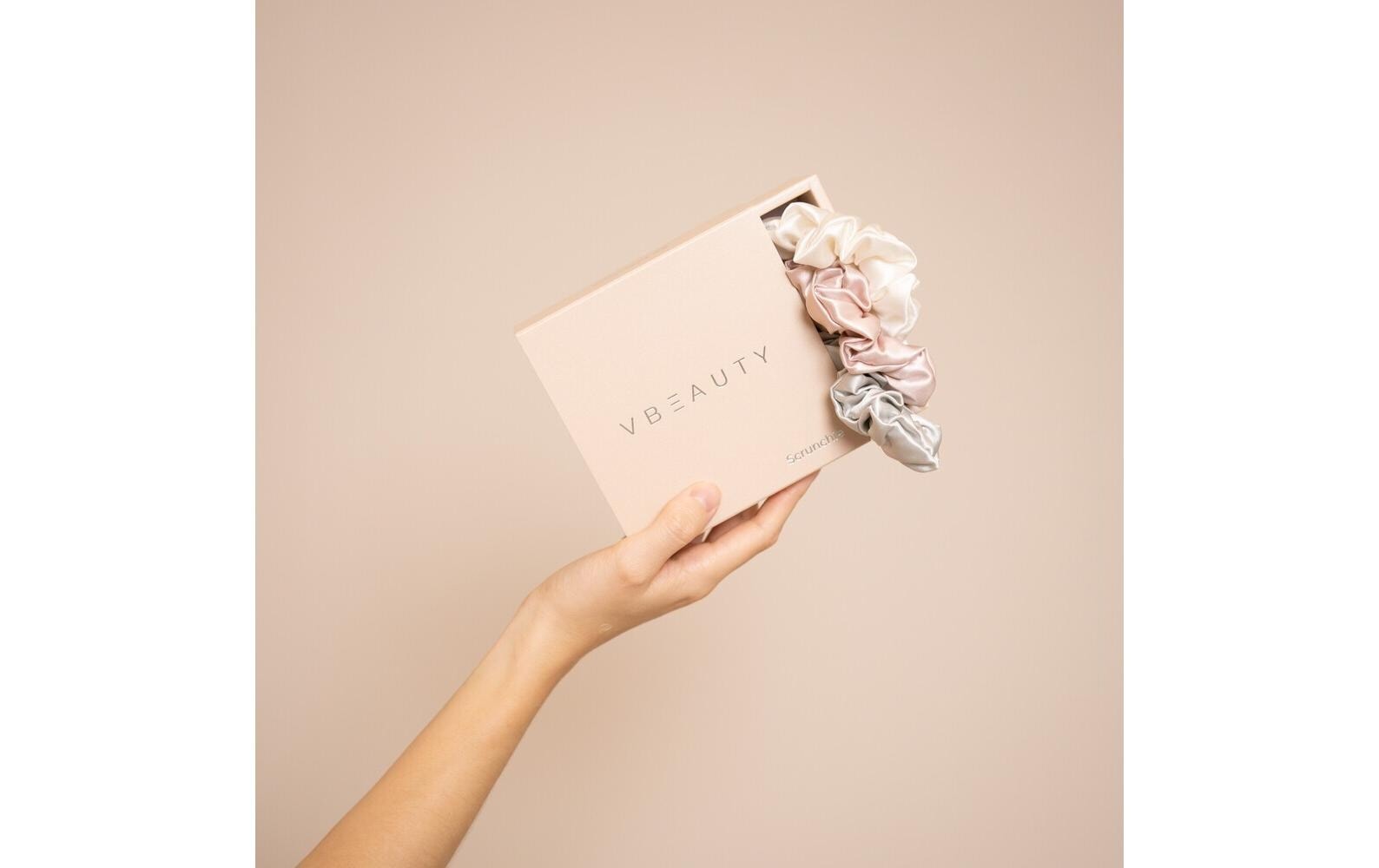   Chouchou pour les cheveux »VBEAUTY Seiden Scrunchie – Maulbeerseide«