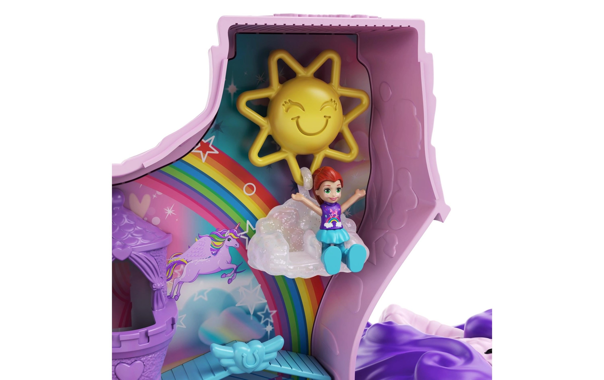 Polly Pocket Spielfigur »Pocket Einhorn-Party Spielset«