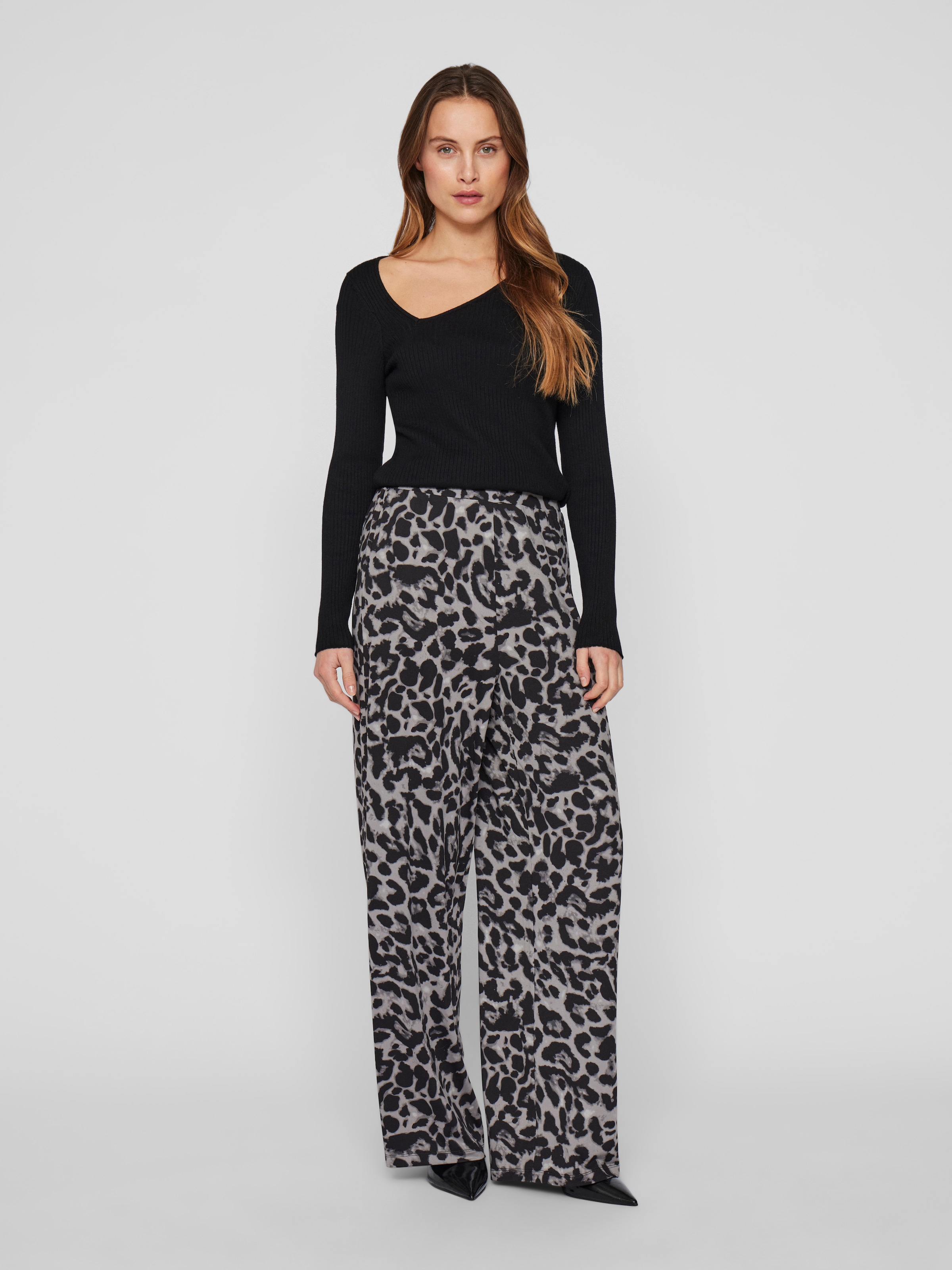 Vila Schlupfhose »VILEOA RW WIDE PANTS - NOOS«