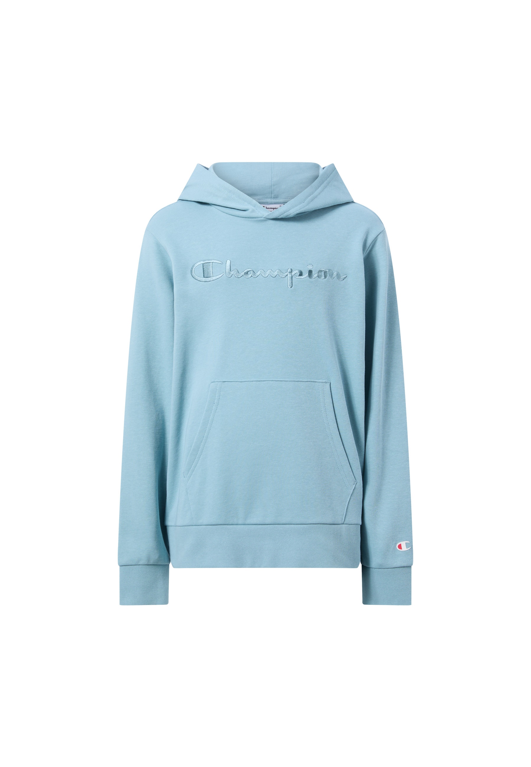 Champion Kapuzensweatshirt »ICONS TONAL Hoodie with Large Logo«, mit Kapuze, Langarm, aus Baumwolle und Polyester, gerader Abschluss

