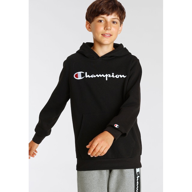 Finde Champion Sweatshirt »Classic Hooded Sweatshirt large Logo - für  Kinder« auf