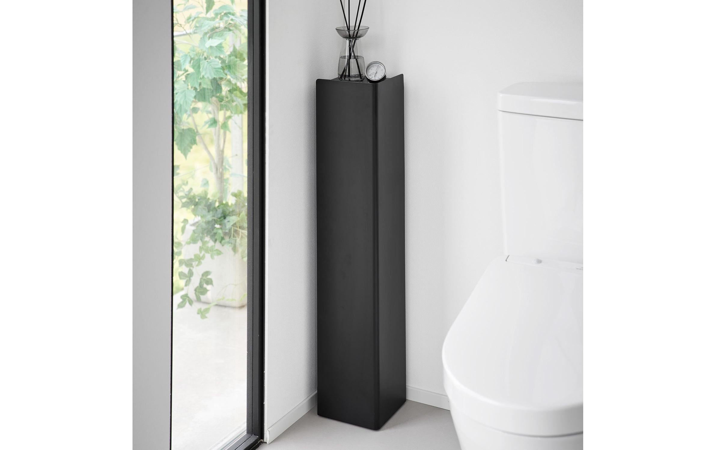 Yamazaki Toilettenpapierhalter »Tower mit Rollen 16 x 80.5 cm«