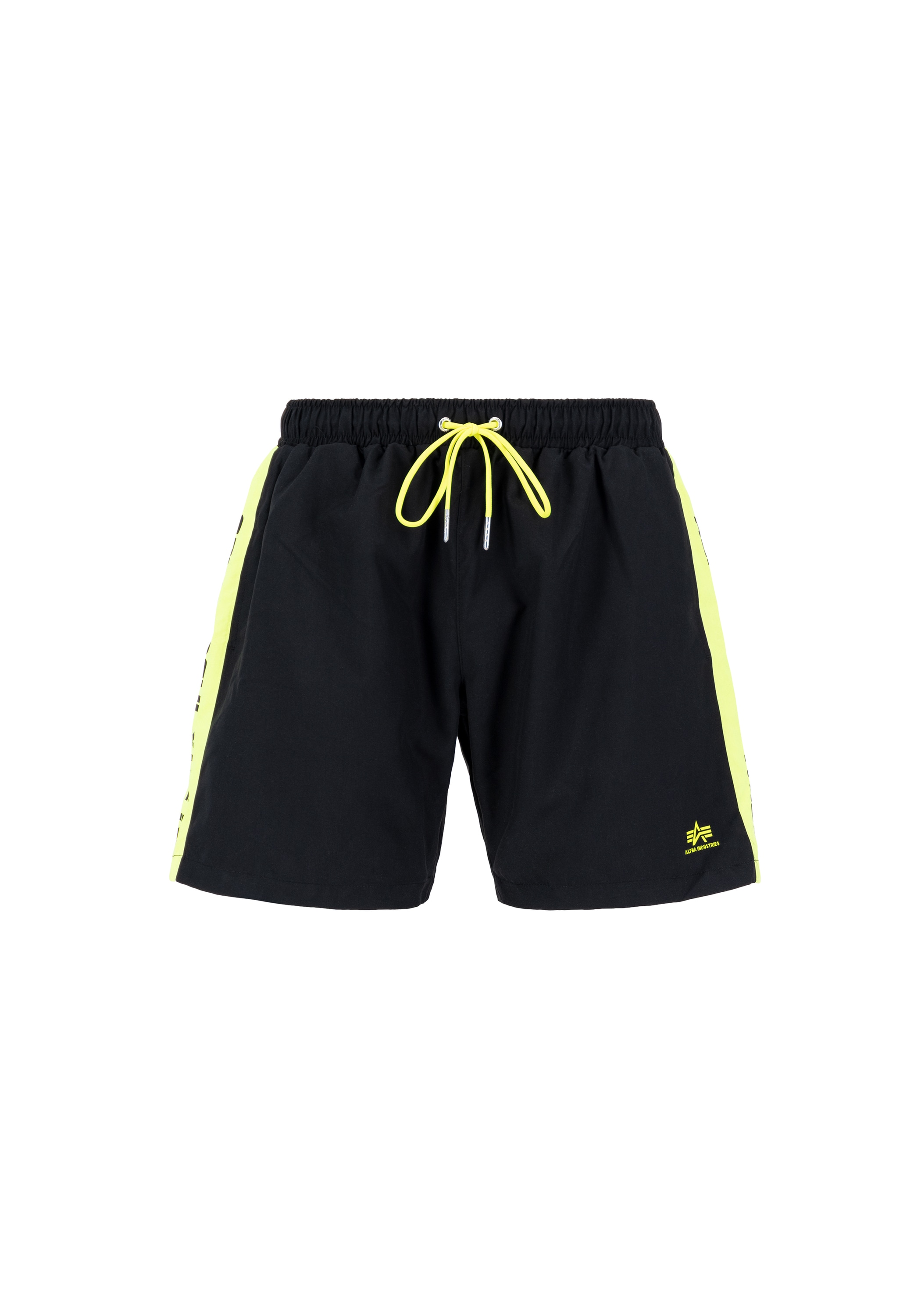Shorts »ALPHA INDUSTRIES Men - Beachwear Printed Stripe Swim Short«