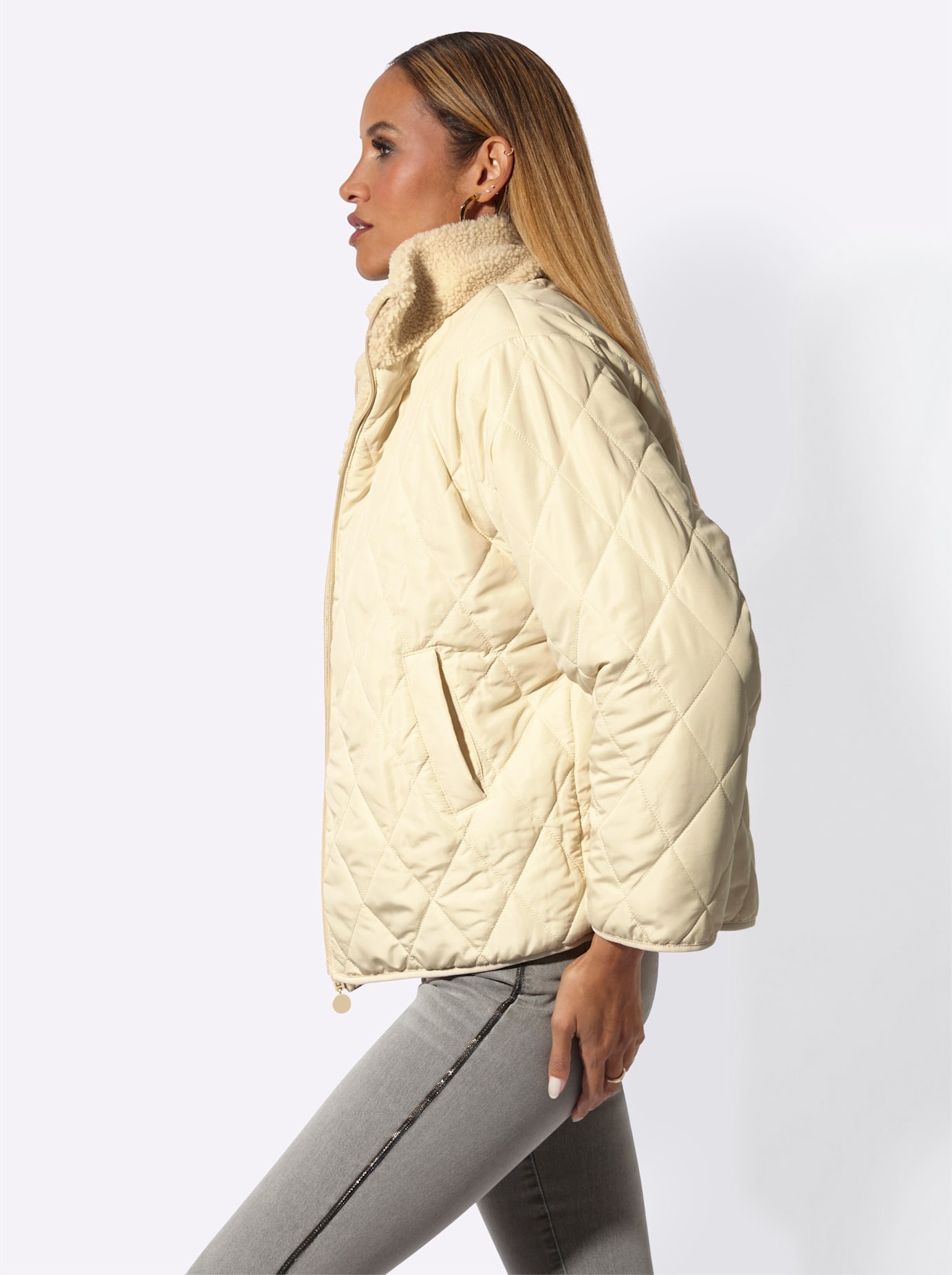 Inspirationen Veste réversible ohne Kapuze