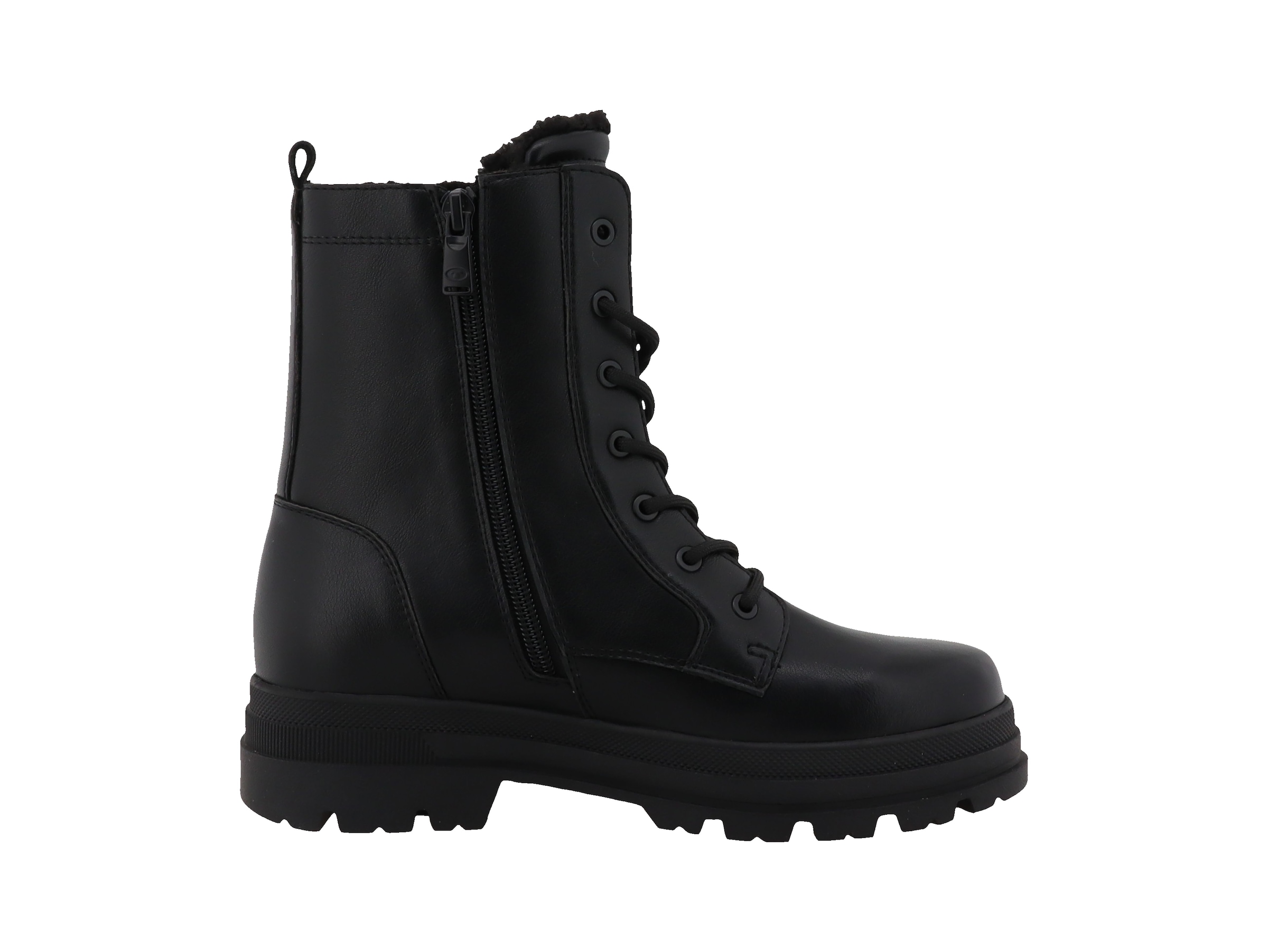 TOM TAILOR Winterstiefelette  Winterboots, Schnürboots mit Blockabsatz