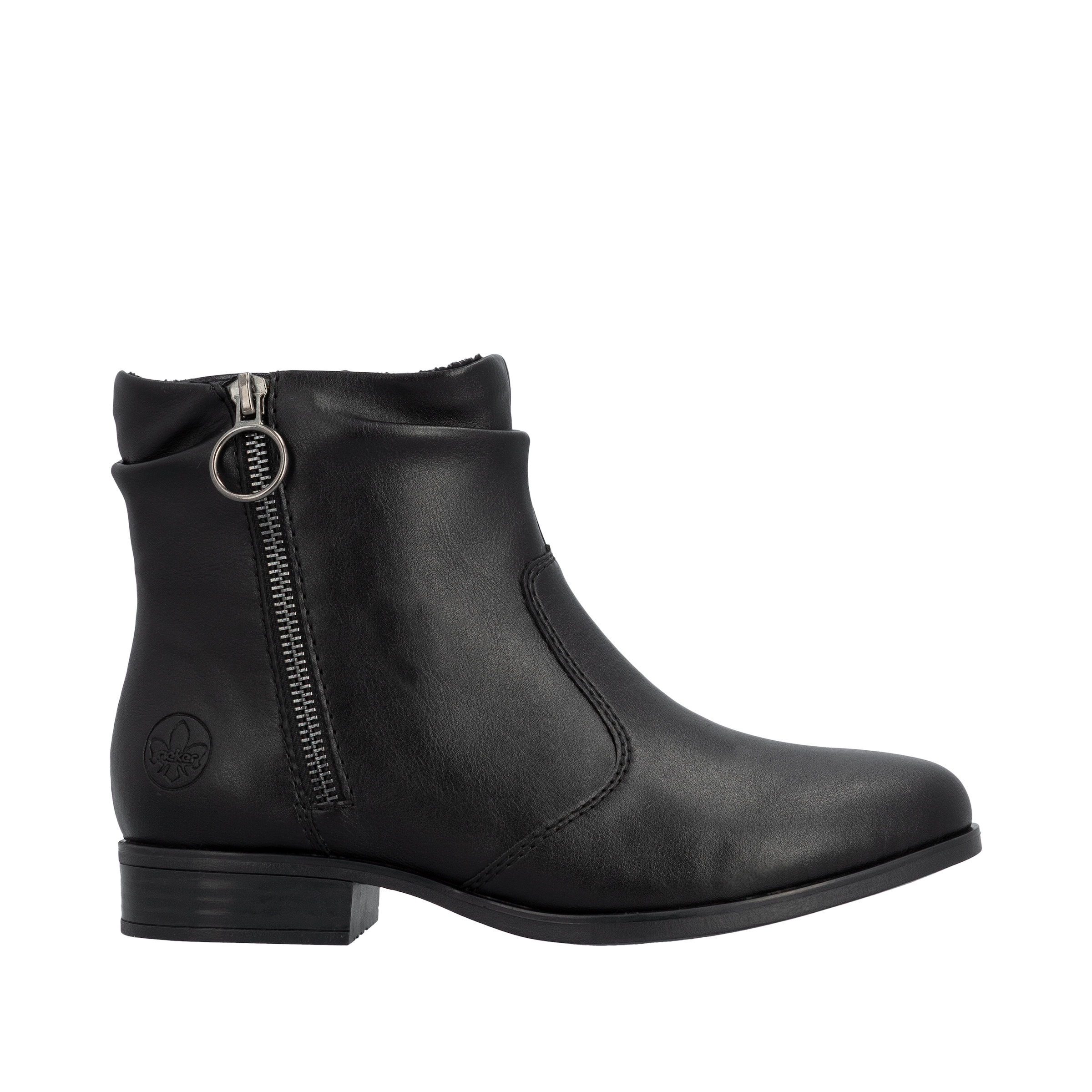 Rieker Stiefelette  Boots, Blockabsatz, mit Innenreissverschluss