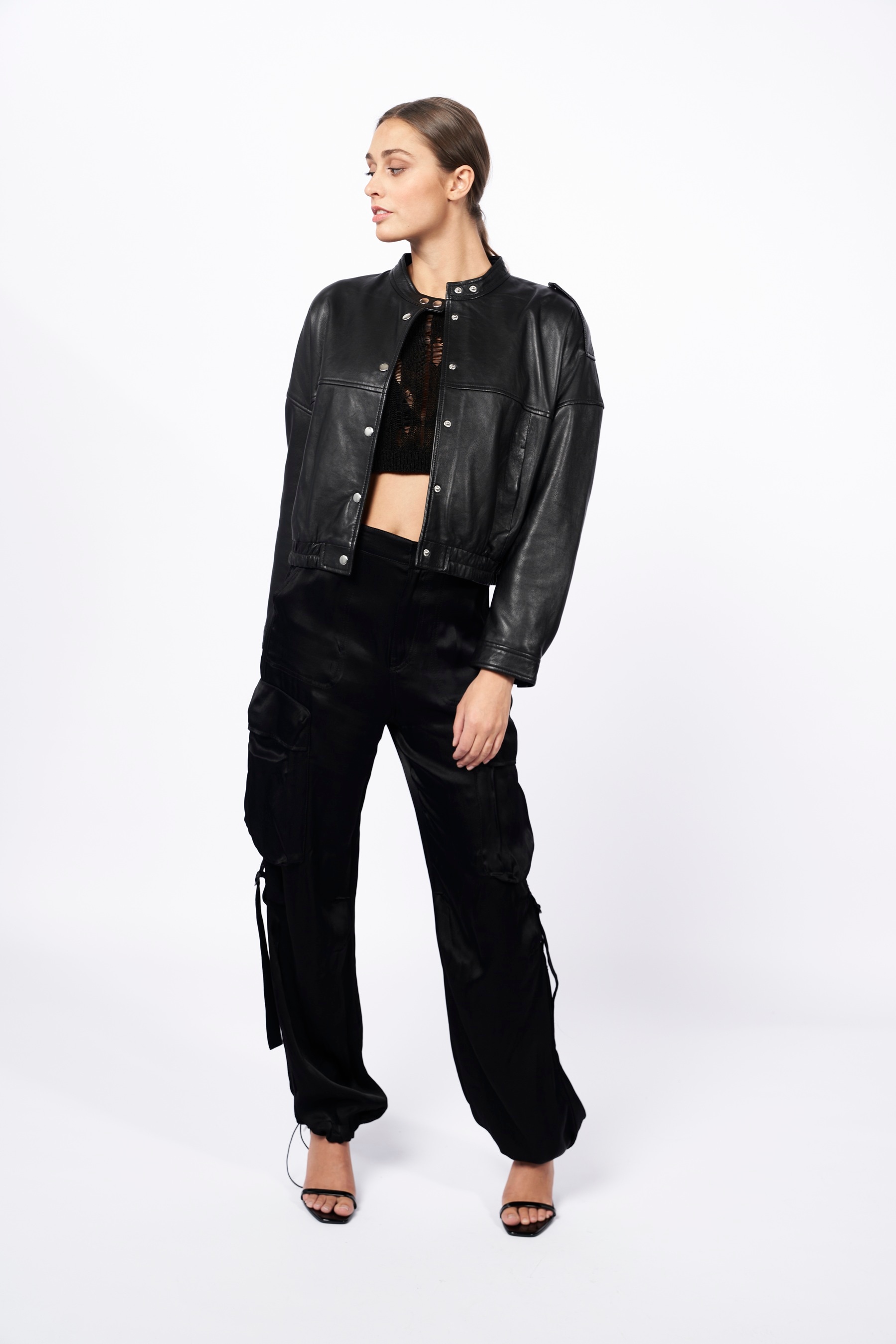 Freaky Nation Veste en cuir »Nilla-FN«