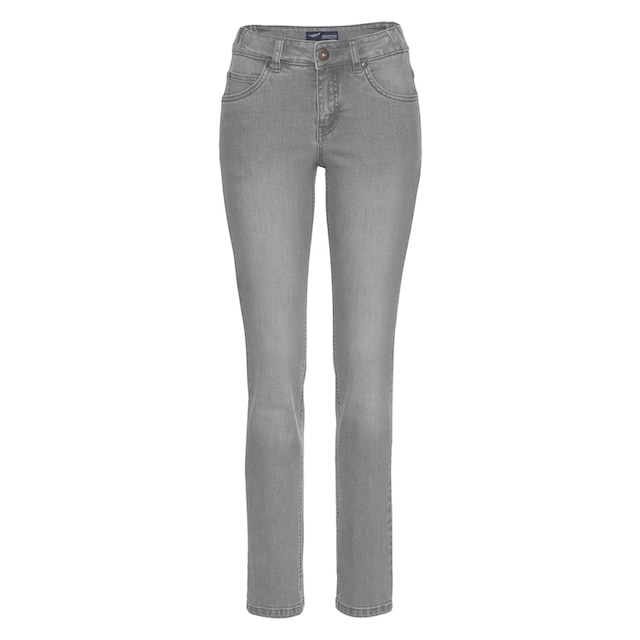 ♕ Arizona Slim-fit-Jeans »Bund mit seitlichem Gummizugeinsatz«, High Waist  versandkostenfrei auf