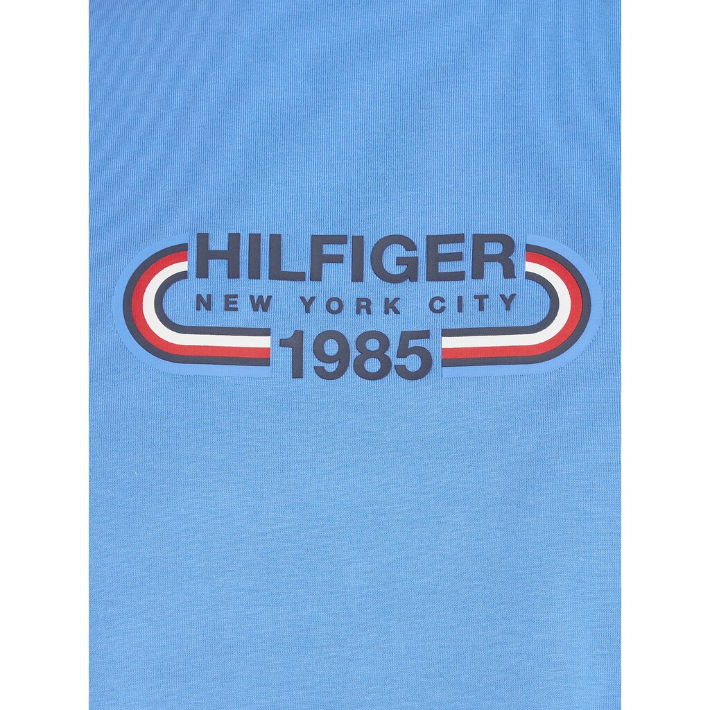 Tommy Hilfiger Big & Tall T-Shirt »BT-HILFIGER TRACK GRAPHIC TEE-B«, Grosse Grössen