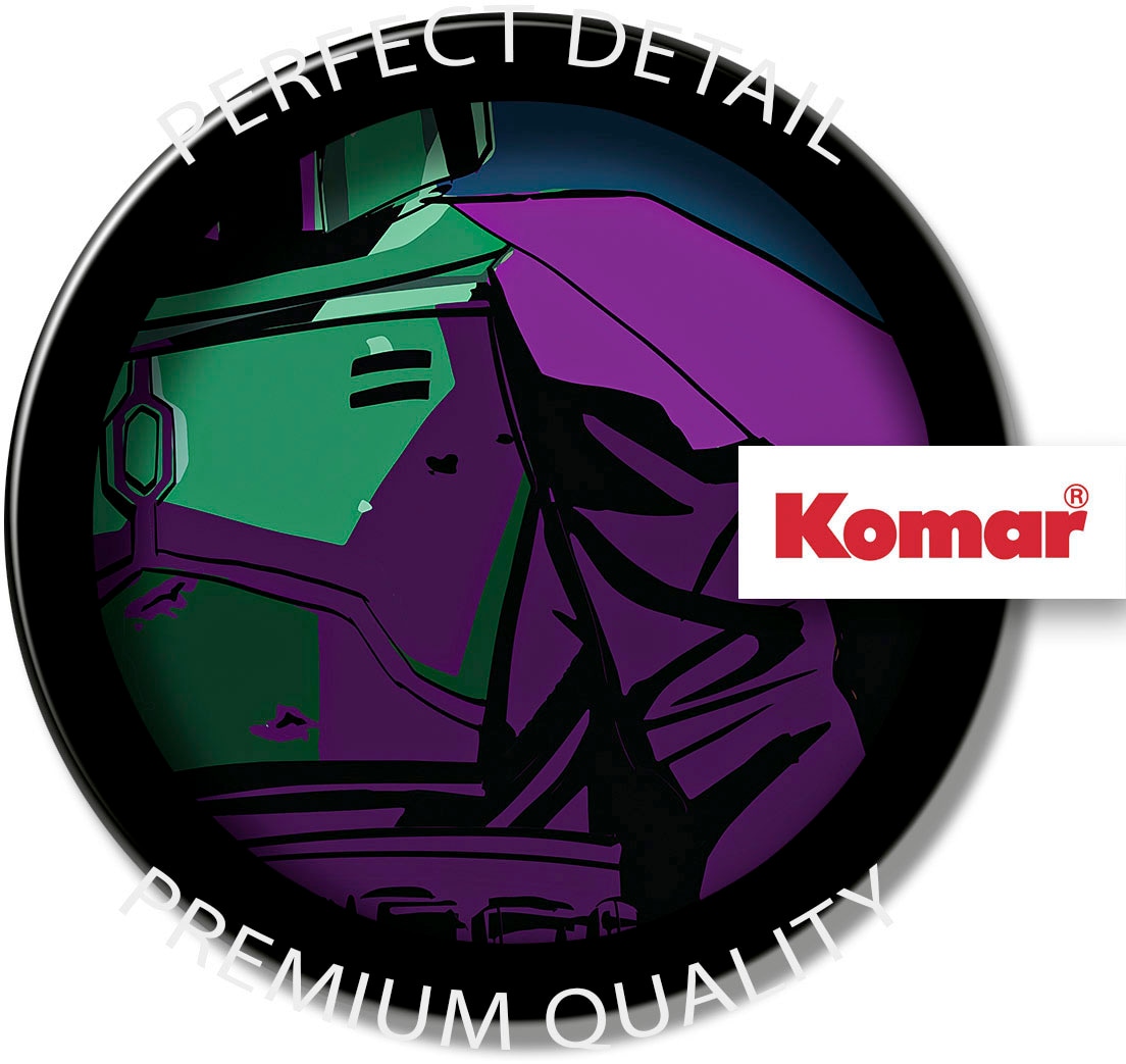 Komar Leinwandbild »Star Wars Cyberart by Boba Fett - Grösse 40 x 40 cm«, Disney, (1 St., 40 x 40 cm (Breite x Höhe), Keilrahmenbild mit Echtholzrahmen, Kinderzimmer