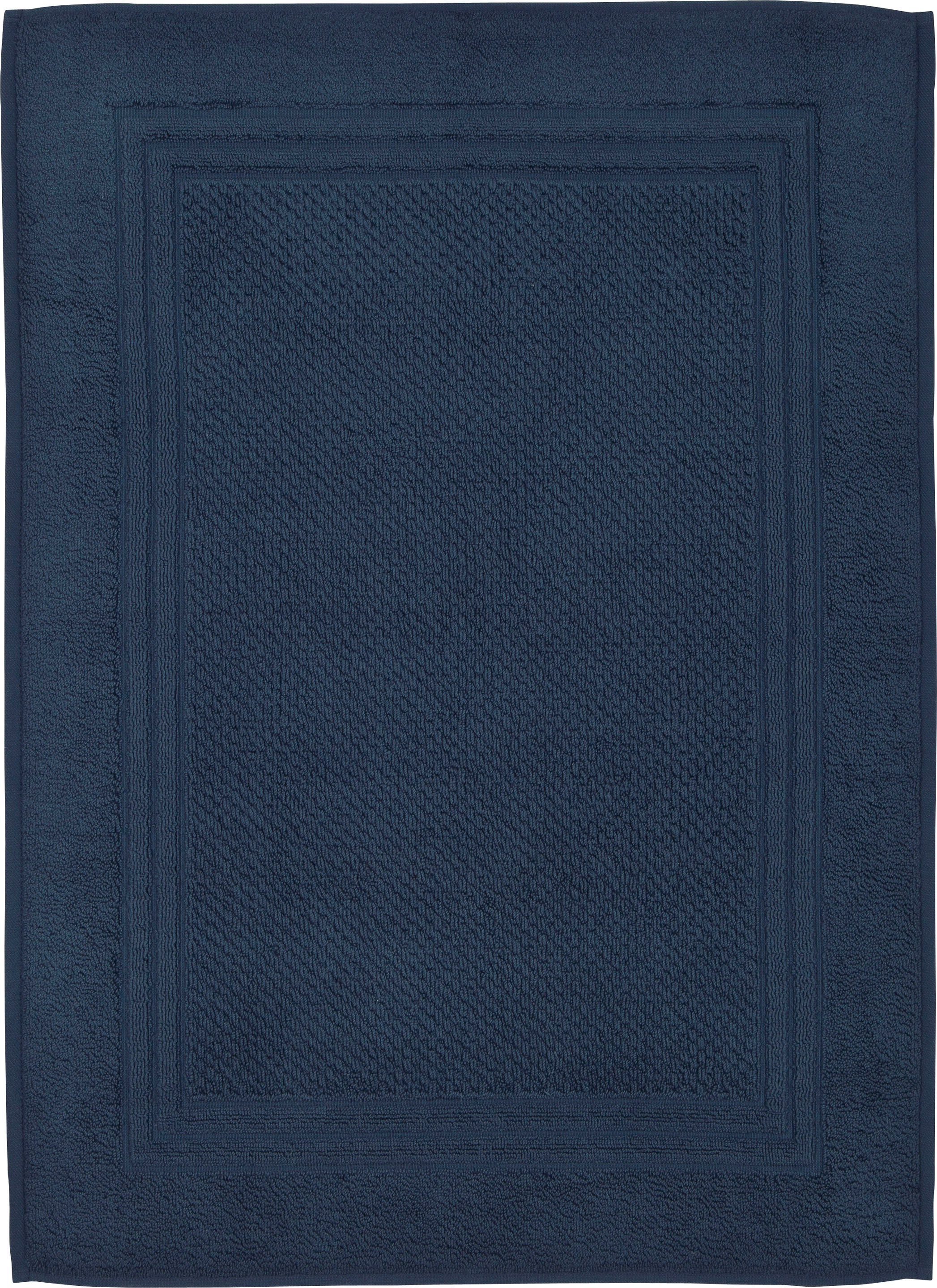 Image of ROSS Duschmatte "Unifond" Höhe 1 mm fussbodenheizungsgeeignet strapazierfähig Uni mit Bordüre, Badezimmerteppich, waschbar