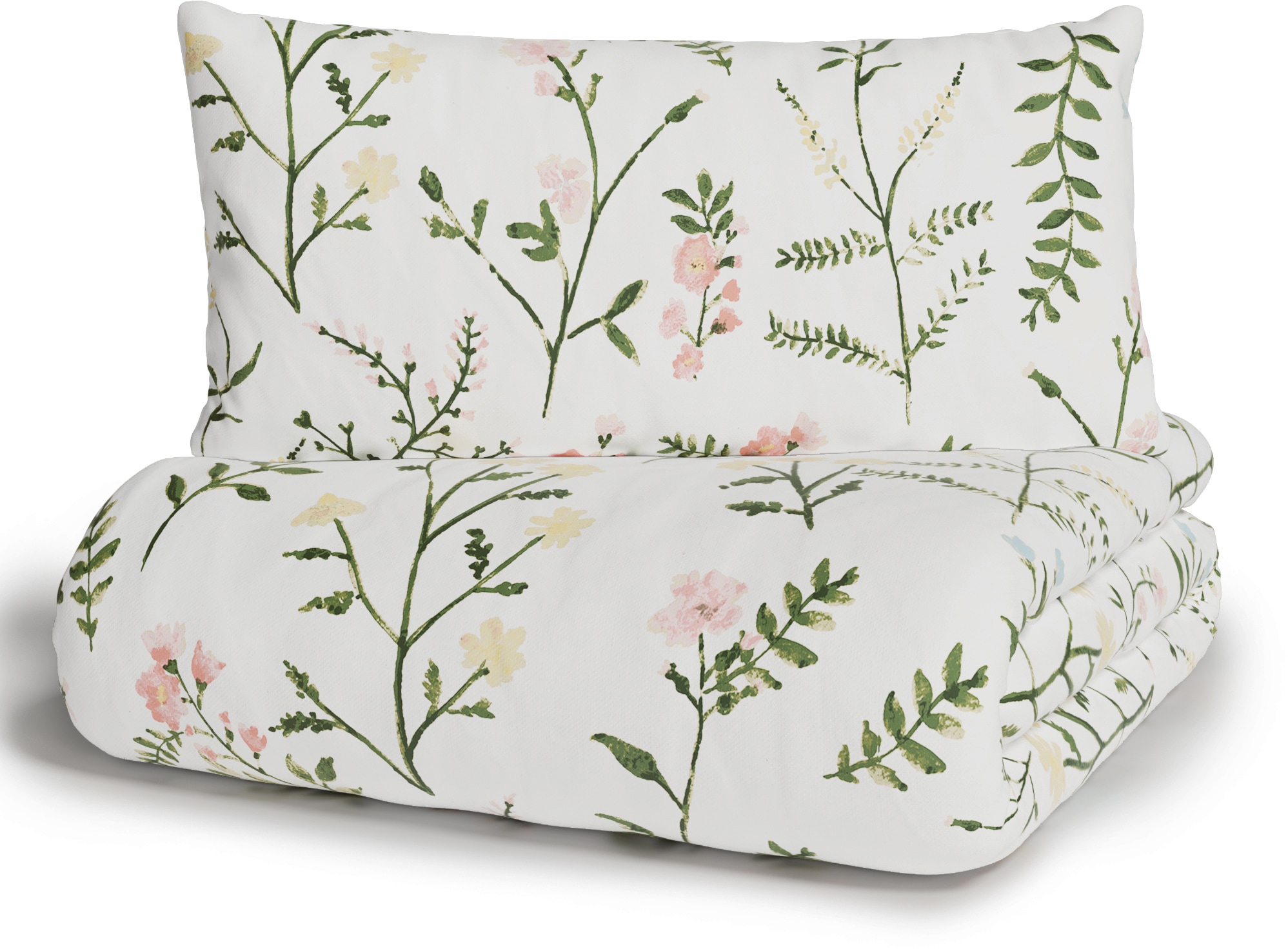 GOODproduct Bettwäsche »Claara« 2 mit Blumen Design, skandinavisch, romantische Bettwäsche