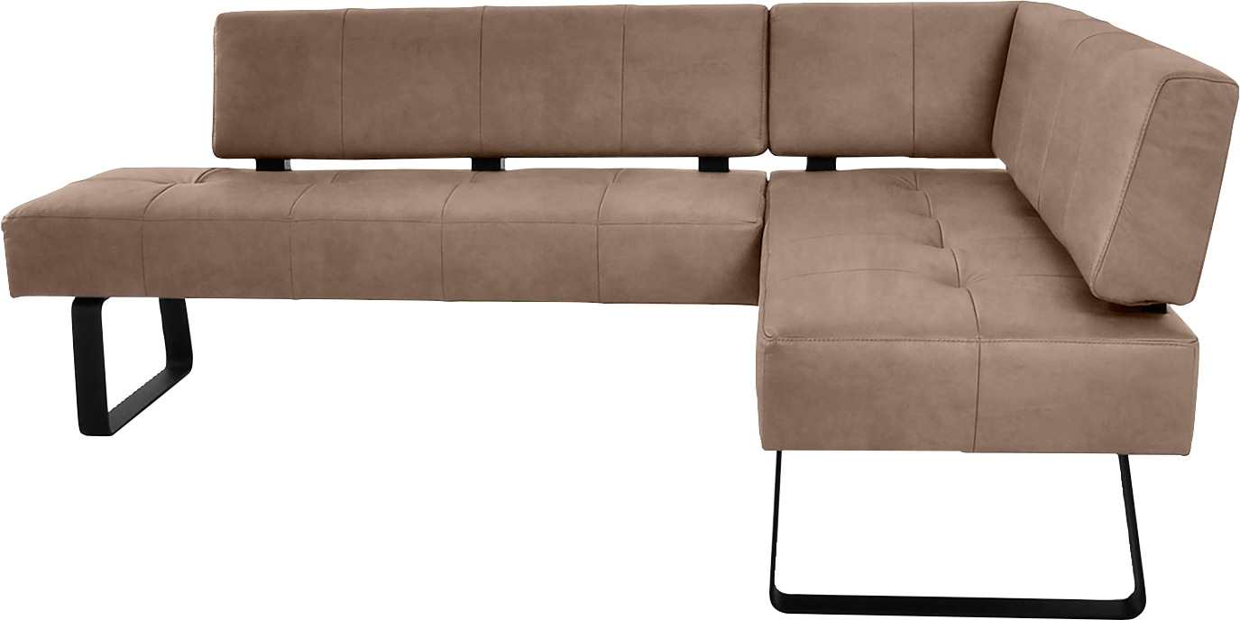 Image of K+W Komfort & Wohnen Eckbank "Spider II" Sitzsteppung, bequem durch Sandwichbauweise, 2 Stellmasse