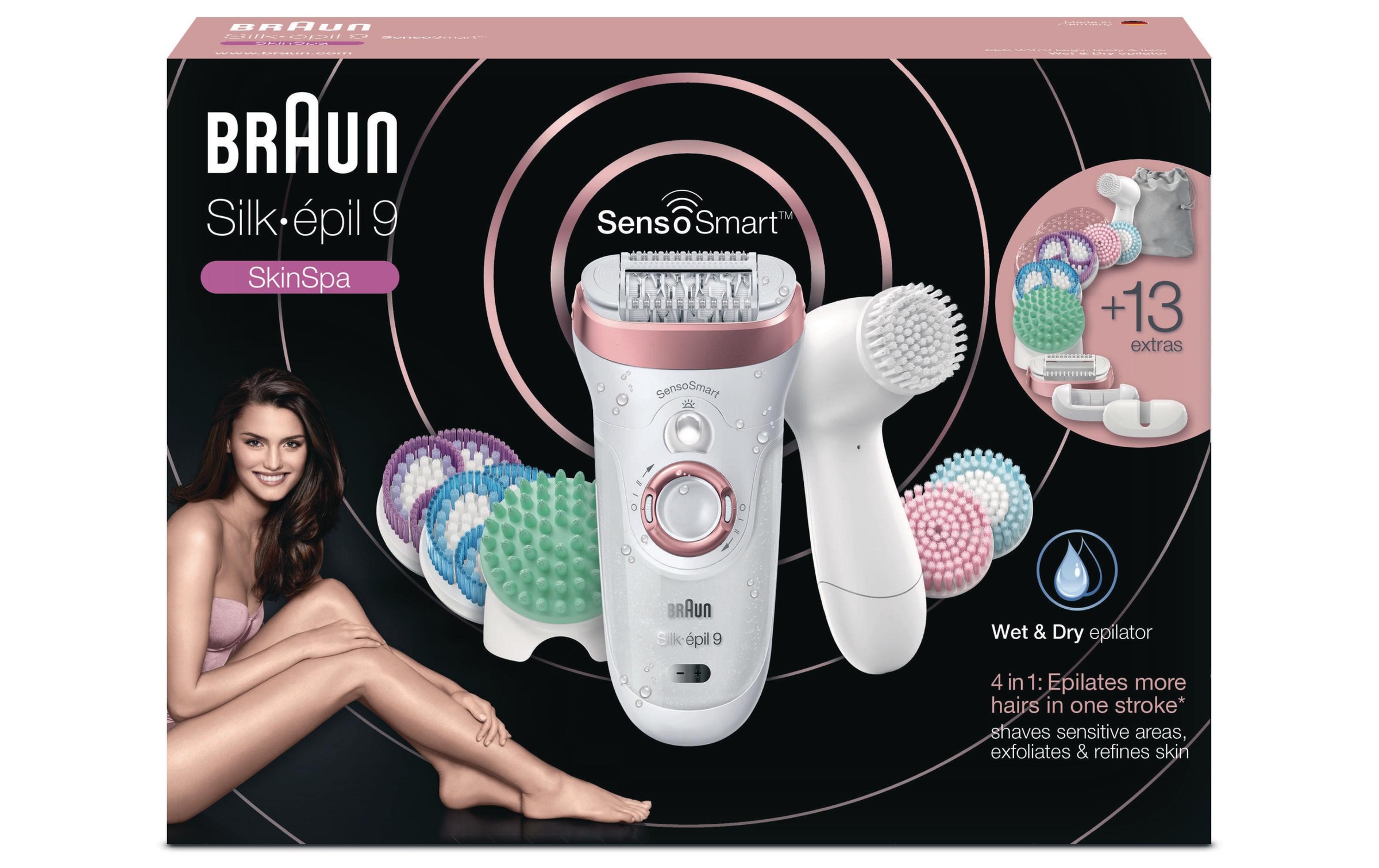 Braun Epilierer »Silk-épil 9-970 Senso Smart«