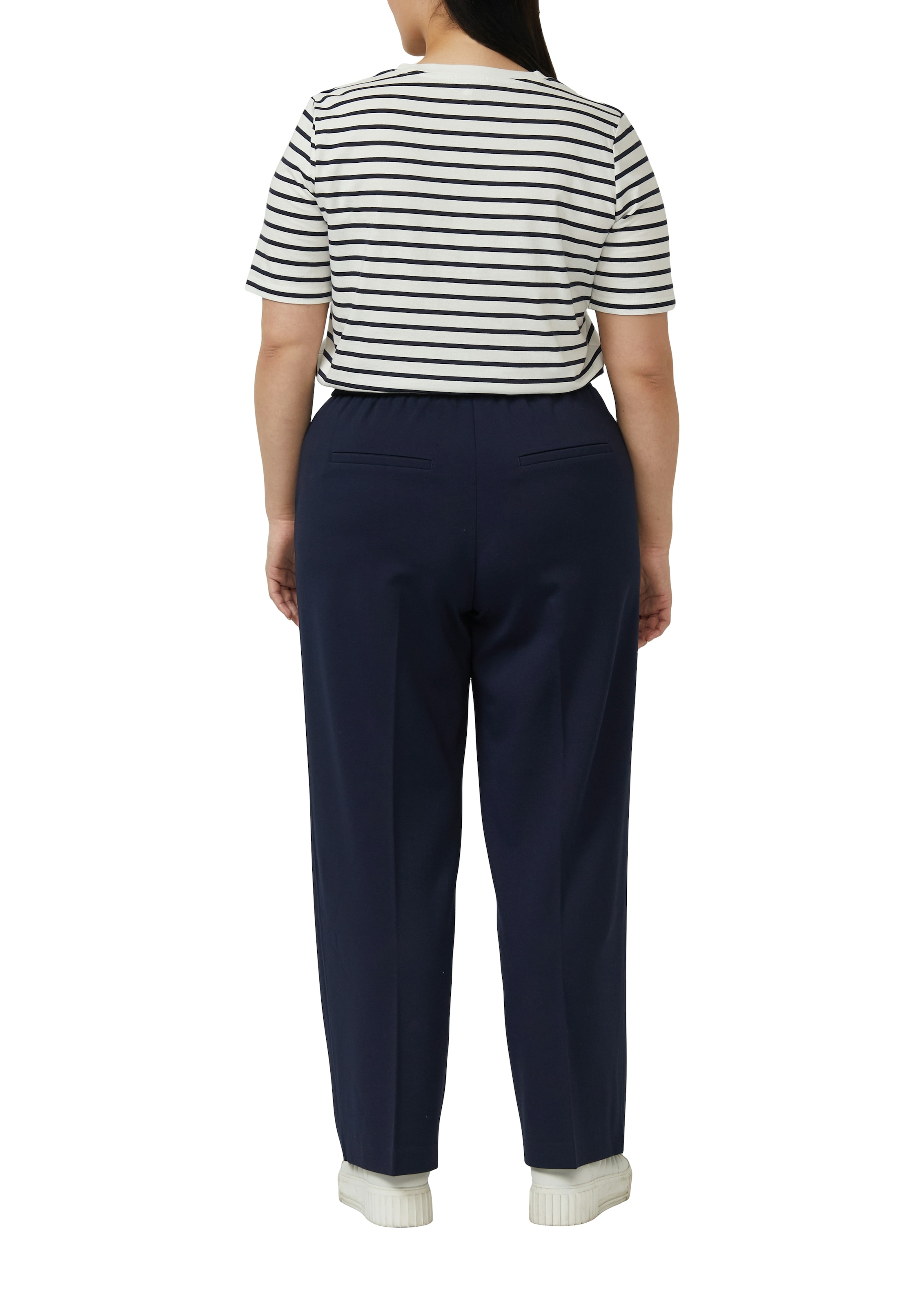 s.Oliver CURVE Bundfaltenhose  mit Viskose und Stretch/Grosse Grössen