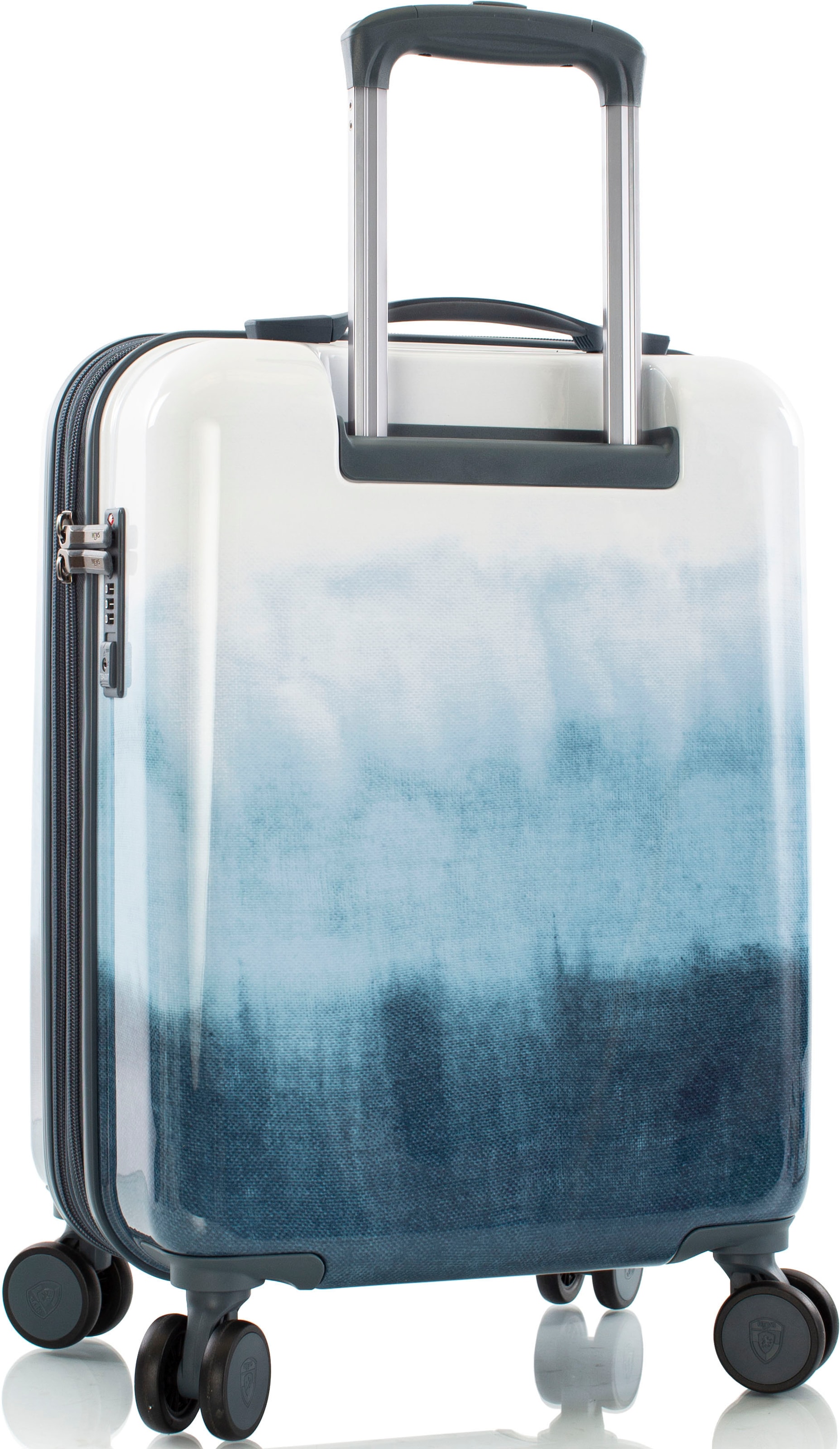 Heys Hartschalen-Trolley »Tie-Dye blau, 53 cm«, 4 Rollen, Heys x Joachim Llambi Handgepäck-Koffer Reisegepäck
