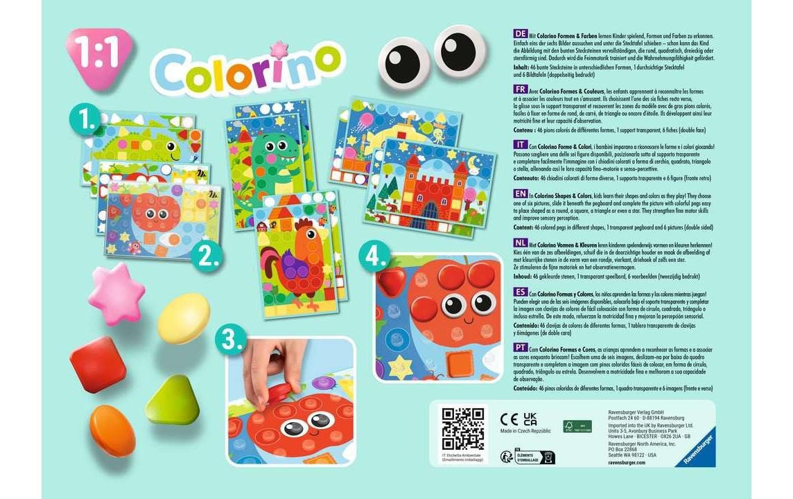 Ravensburger Spiel »Kinderspiel Mein Formen-Colorino«