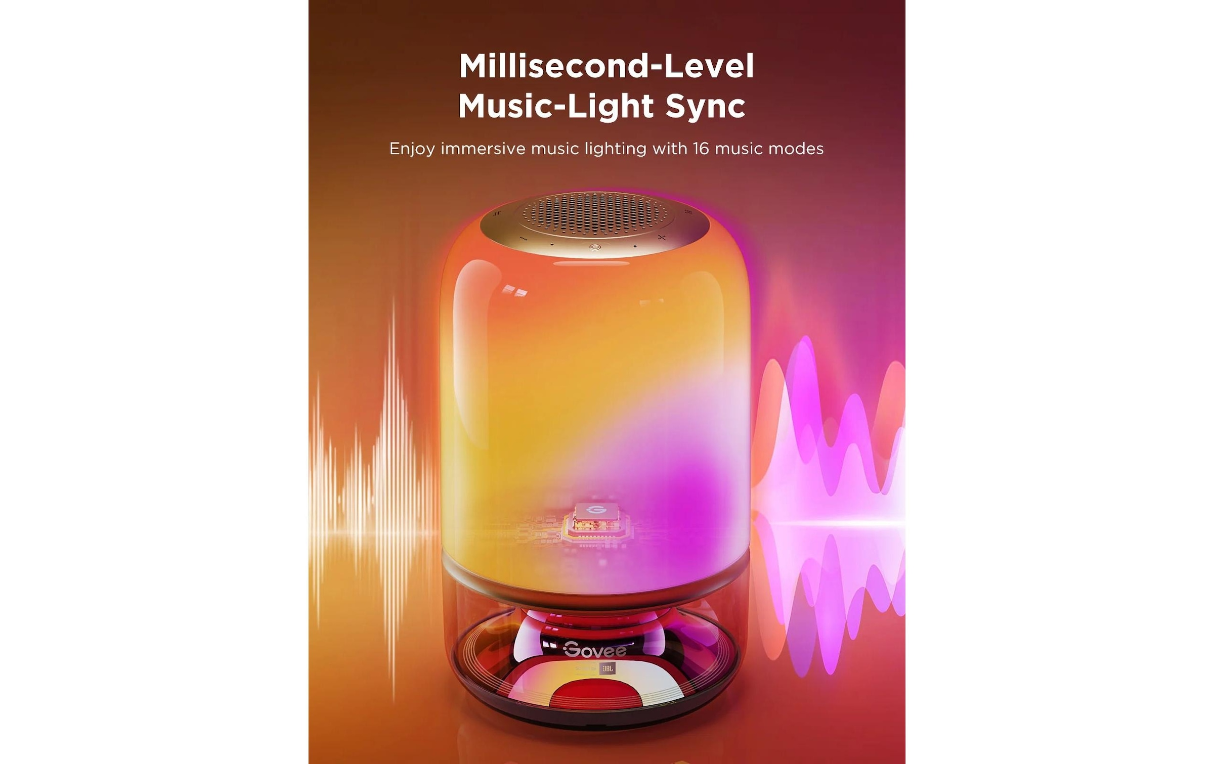 Govee Tischleuchte »2 Pro x Sound by JBL«