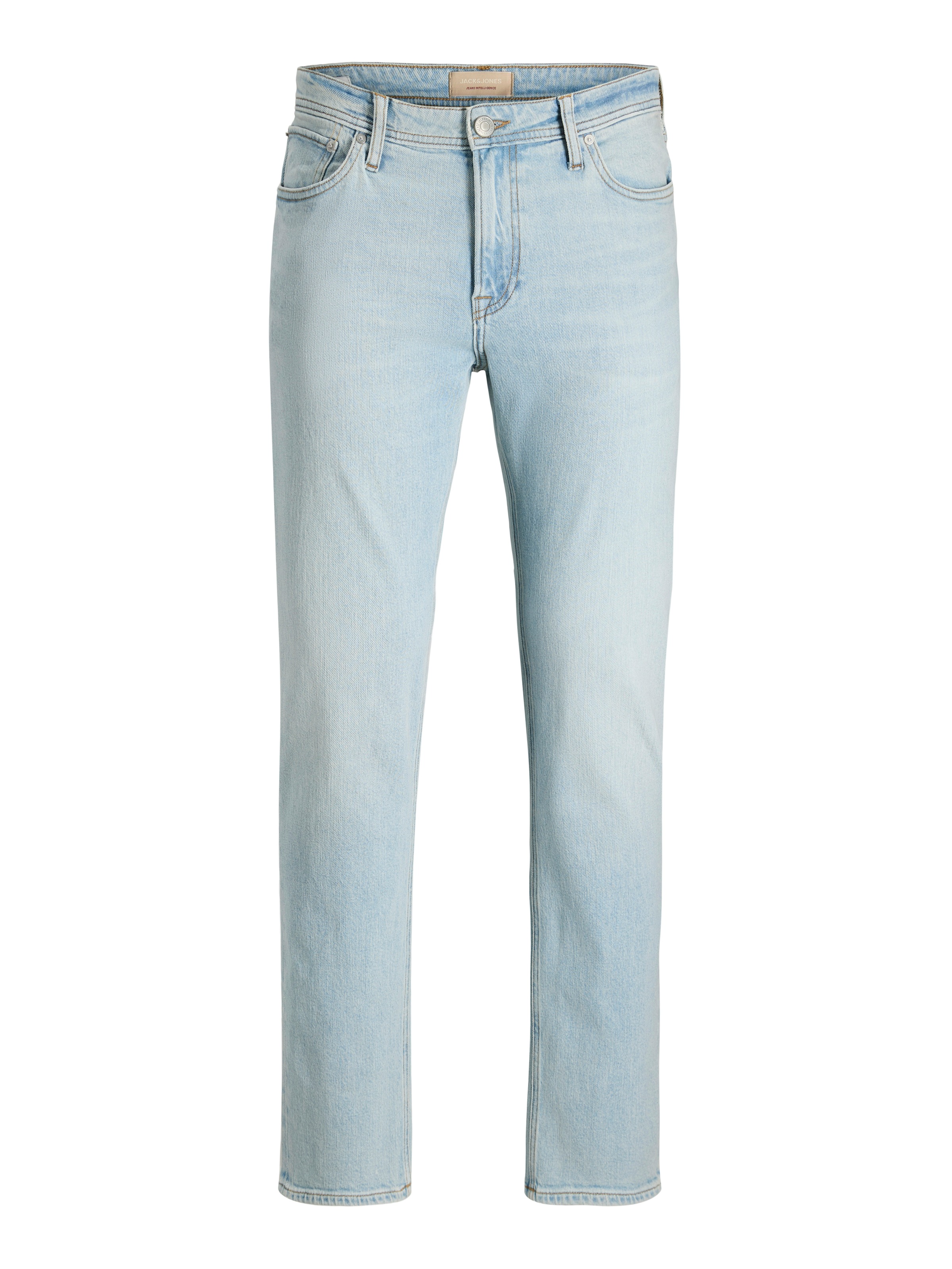 Jack & Jones Regular-fit-Jeans »JJICLARK im Used-Look, Stretchkomfort und niedrige Leibhöhe« Baumwollmischung, regular fit