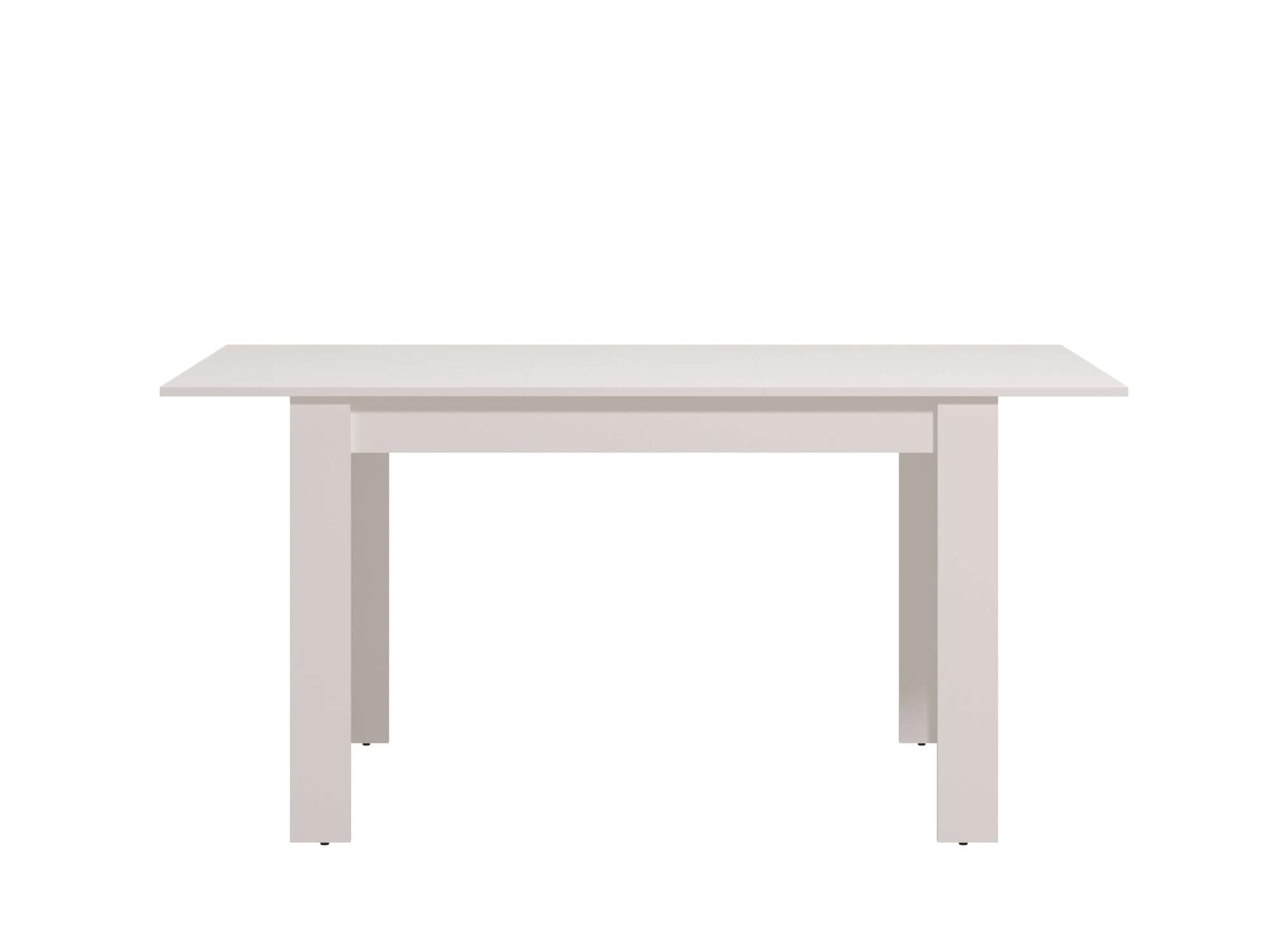 Home affaire Esstisch »Hamar Esszimmertisch 120x80, Weiss oder Eiche Holz Küchentisch«, Verlängerbar durch Einlegeplatte, max. Breite 160 cm