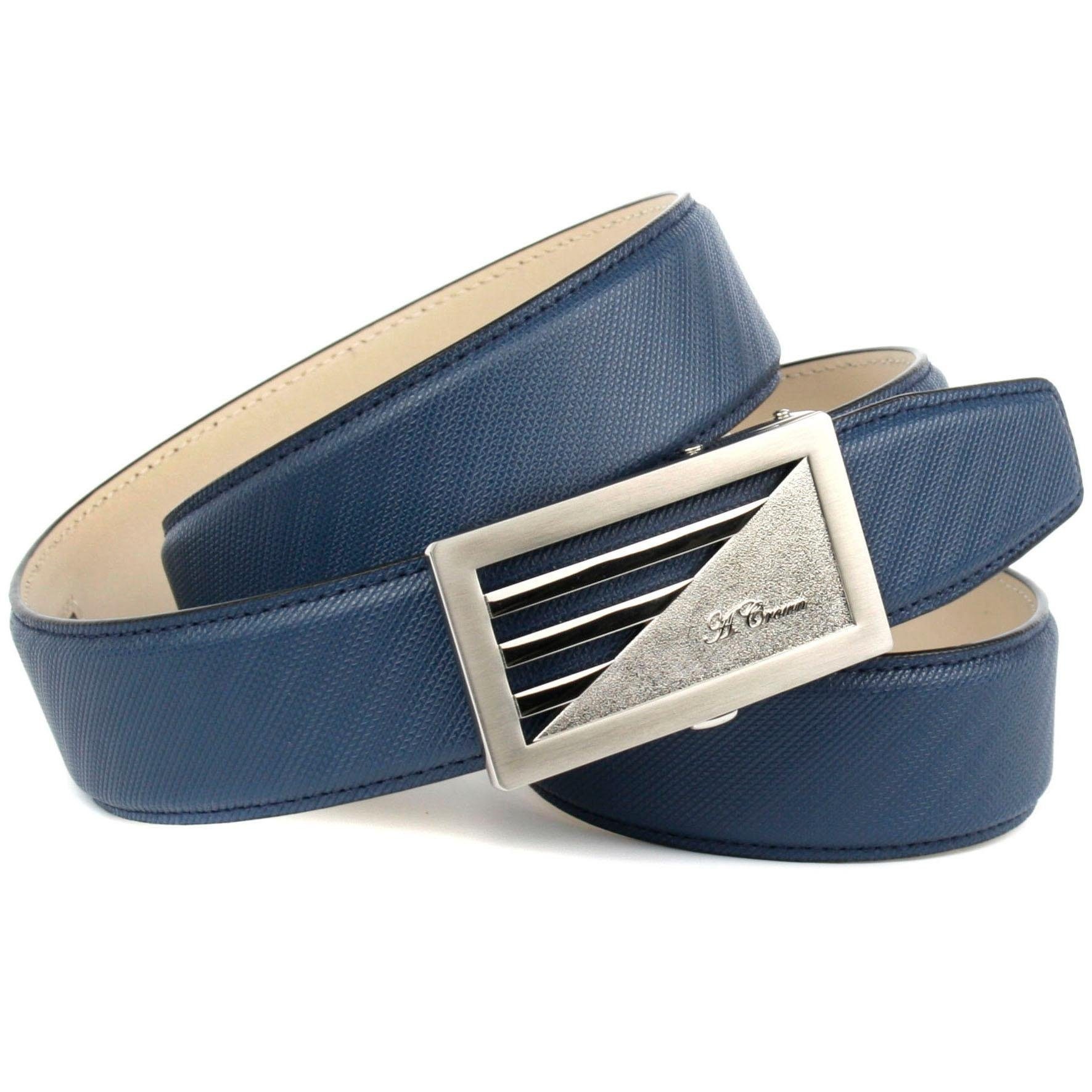 Image of Anthoni Crown Ledergürtel, mit sportlich-eleganter Schnalle bei Ackermann Versand Schweiz