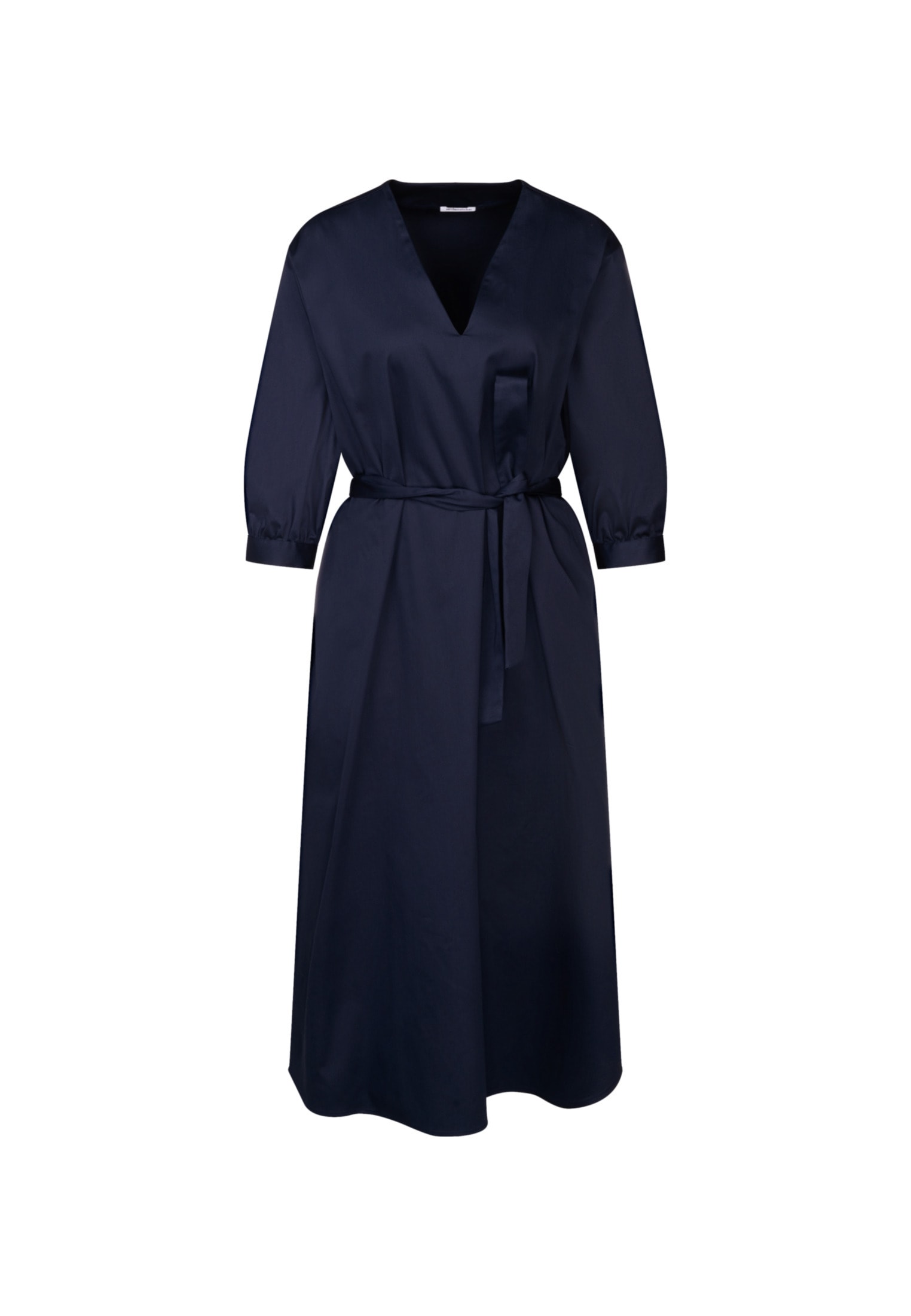 seidensticker Sommerkleid »Schwarze Rose«, 3/4-Arm V-Neck Uni