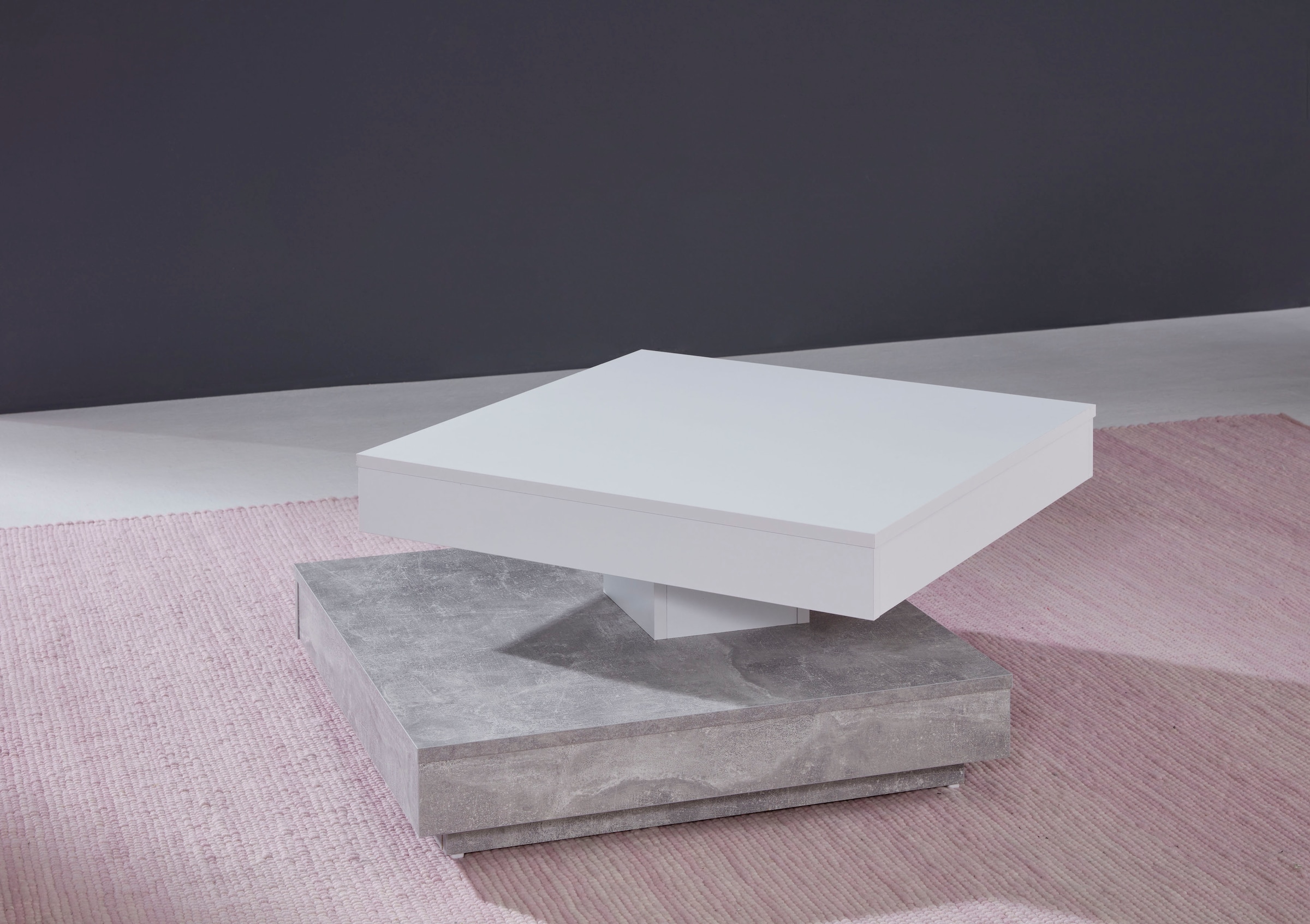 Home affaire Table basse »Tanum« mit Funktion, drehbare Tischplatte