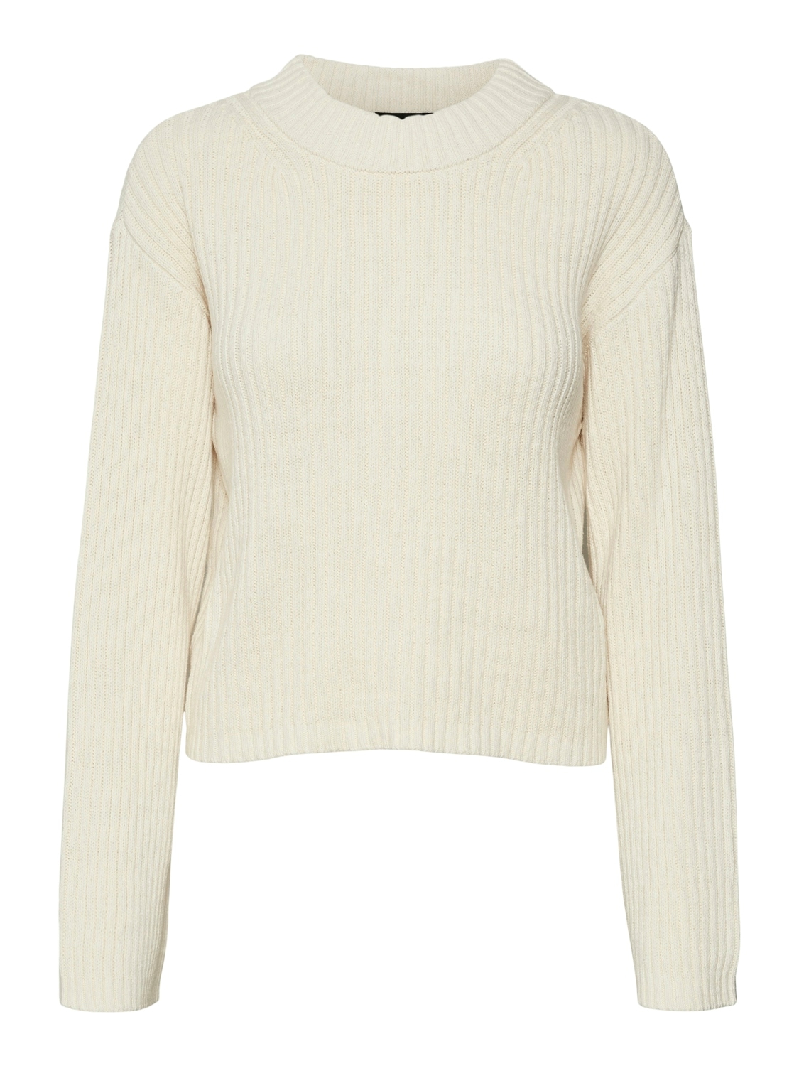 Vero Moda Rundhalspullover »VMHILDE LS O-NECK SHORT PULLOVER NOOS«