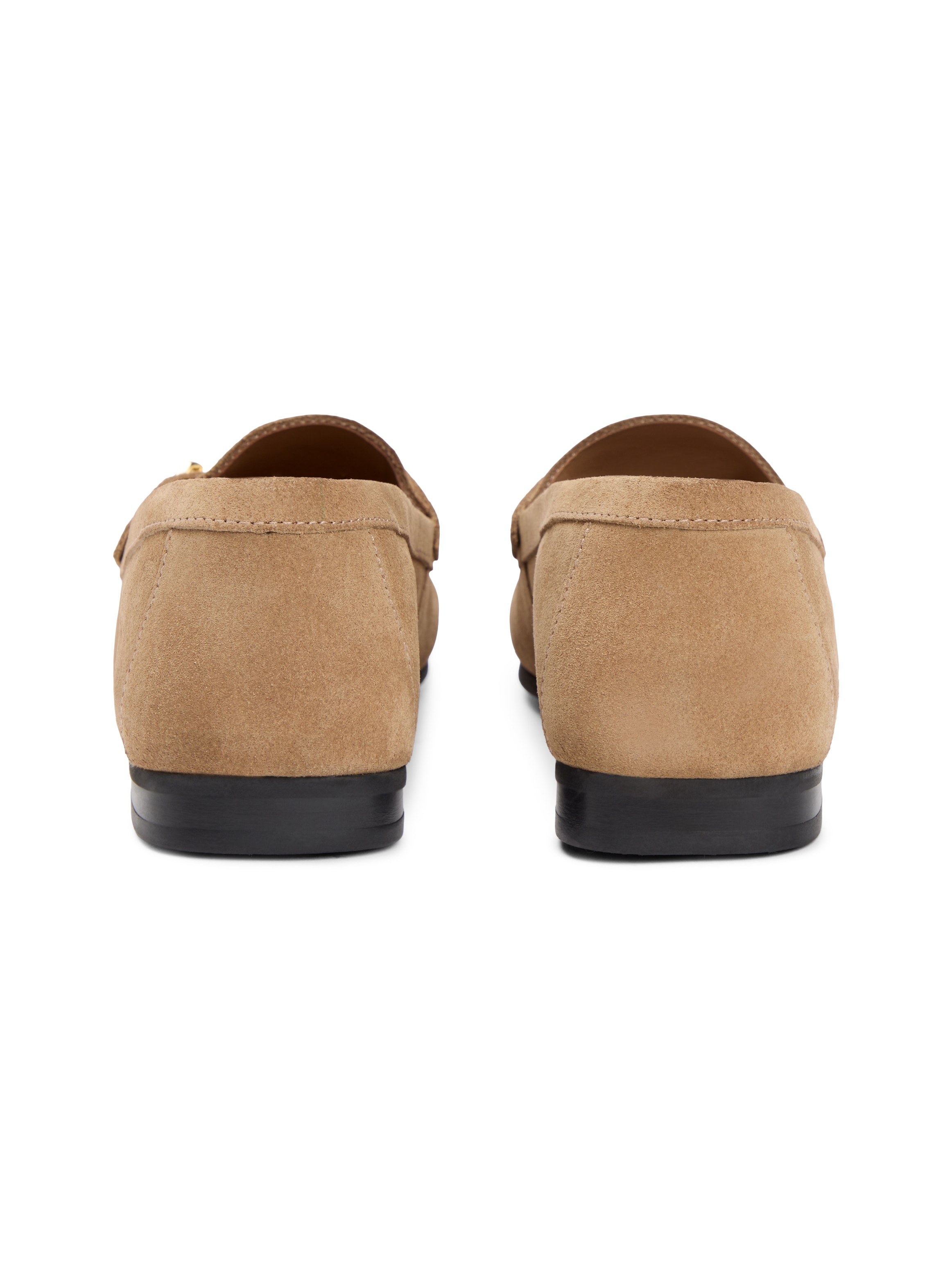 Tommy Hilfiger Loafer »TH CHAIN SUEDE LOAFER«  mocassin, chaussure business, chaussure à enfiler avec chaîne décorative dorée