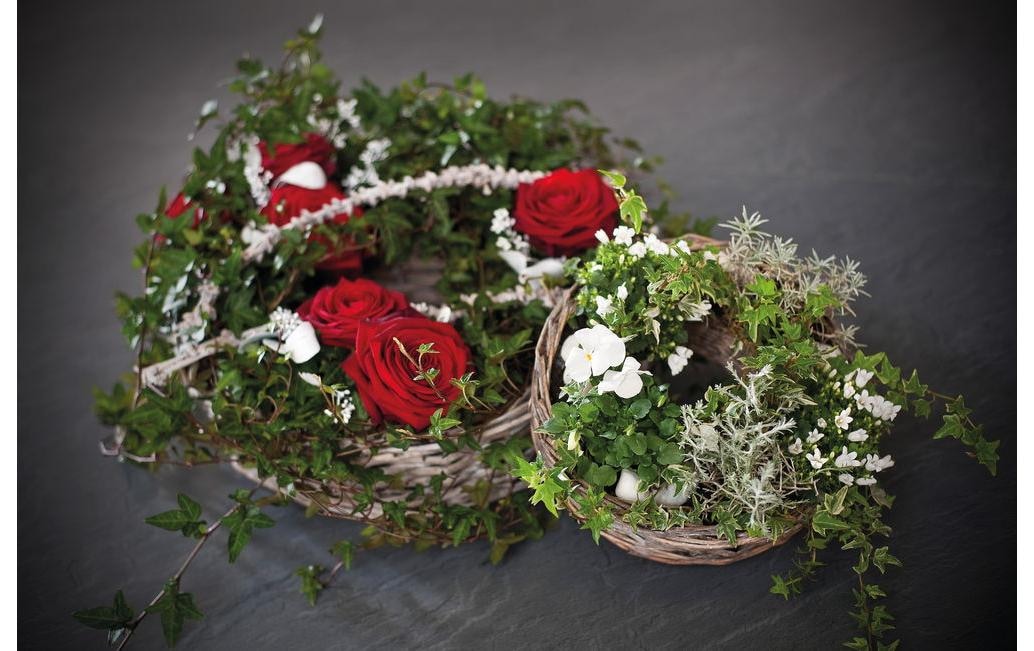 Blumentopf »Weidenkorbring Magda, 2er Set«