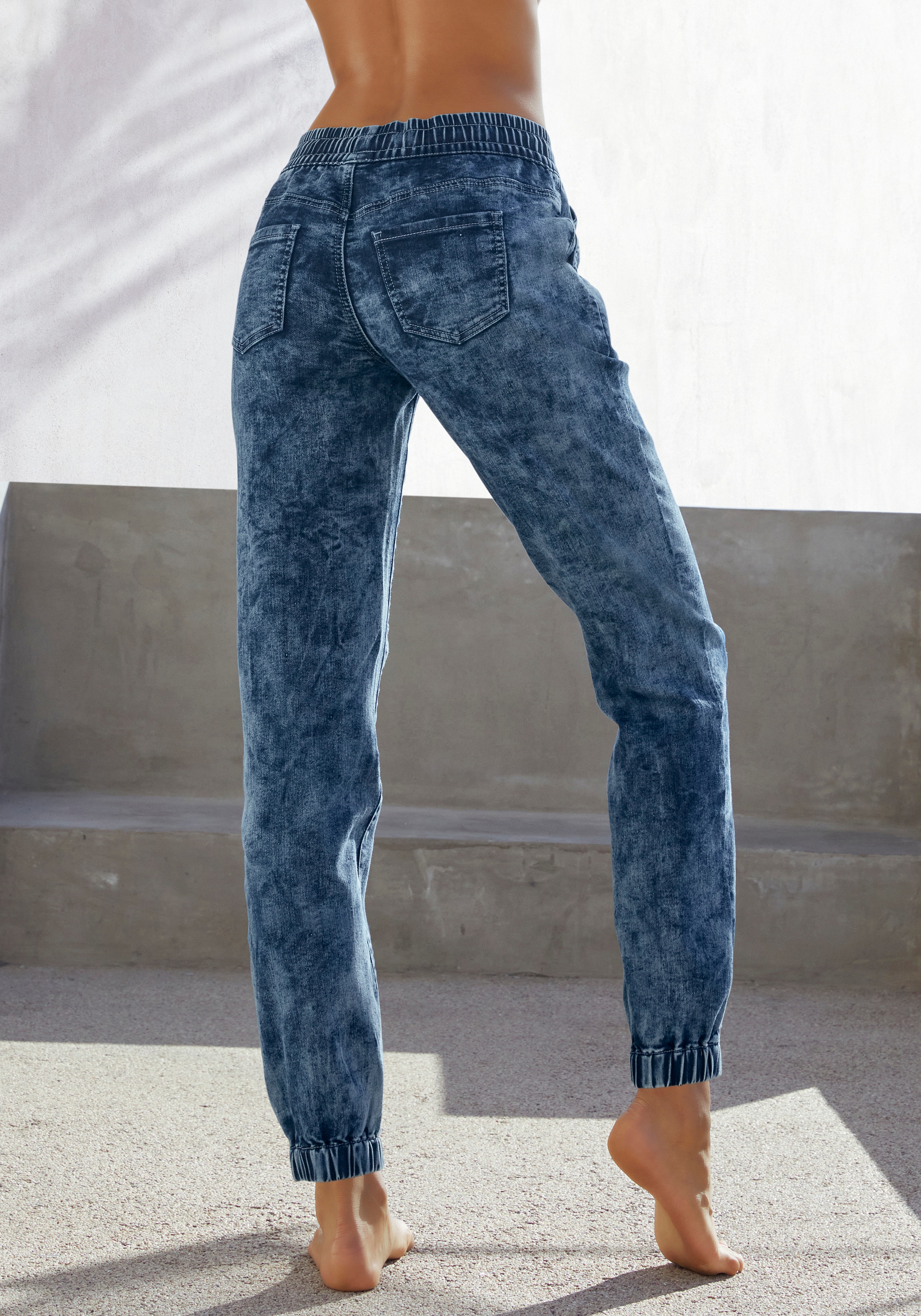 H.I.S Jogger Pants, in Jeansoptik, Loungeanzug