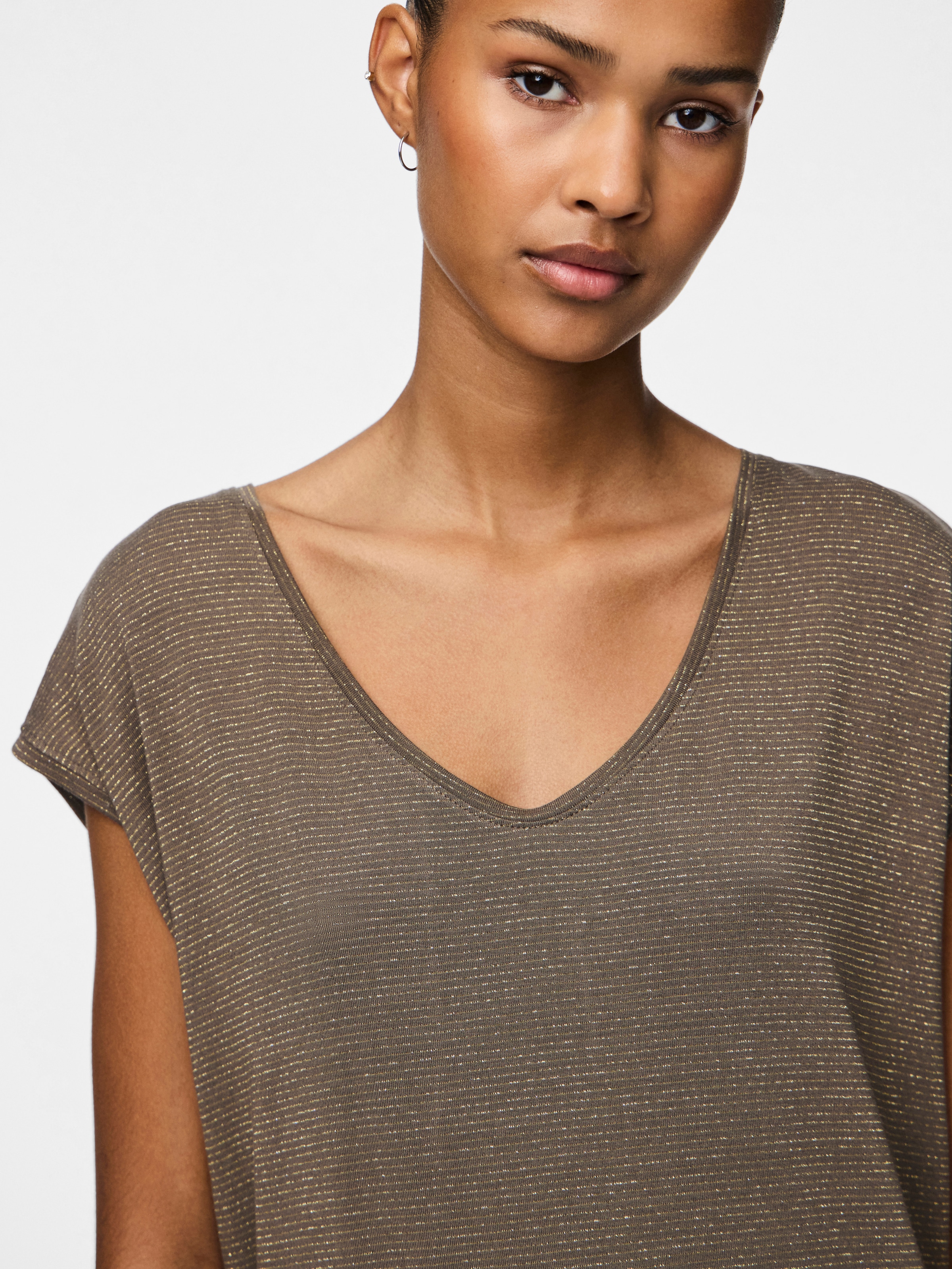 pieces T-shirt à manches courtes »PC BILLO« Viskosemischung, loose fit