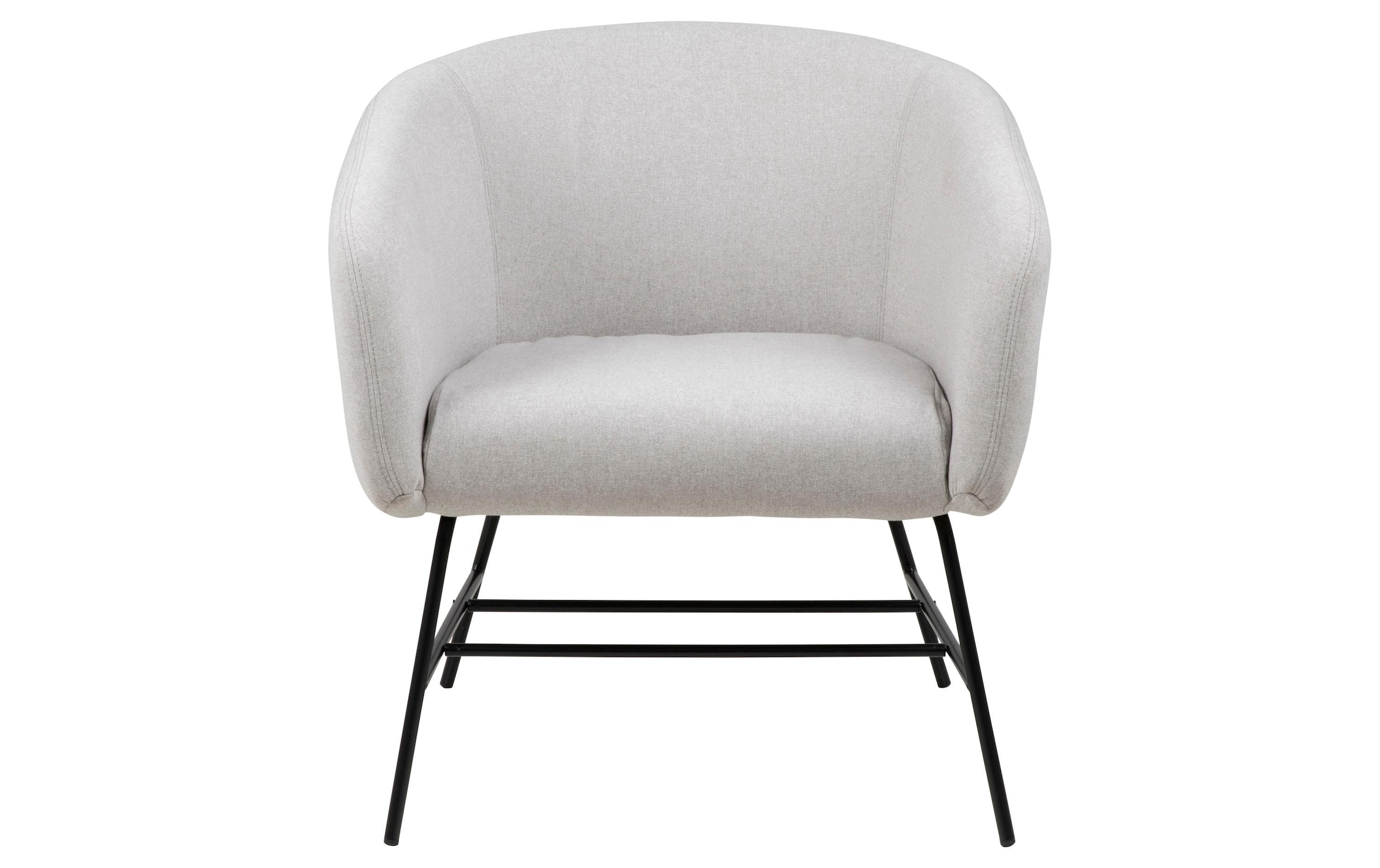 AC Design Fauteuil »Ramsey 72 cm x 76 cm, Hellgrau«