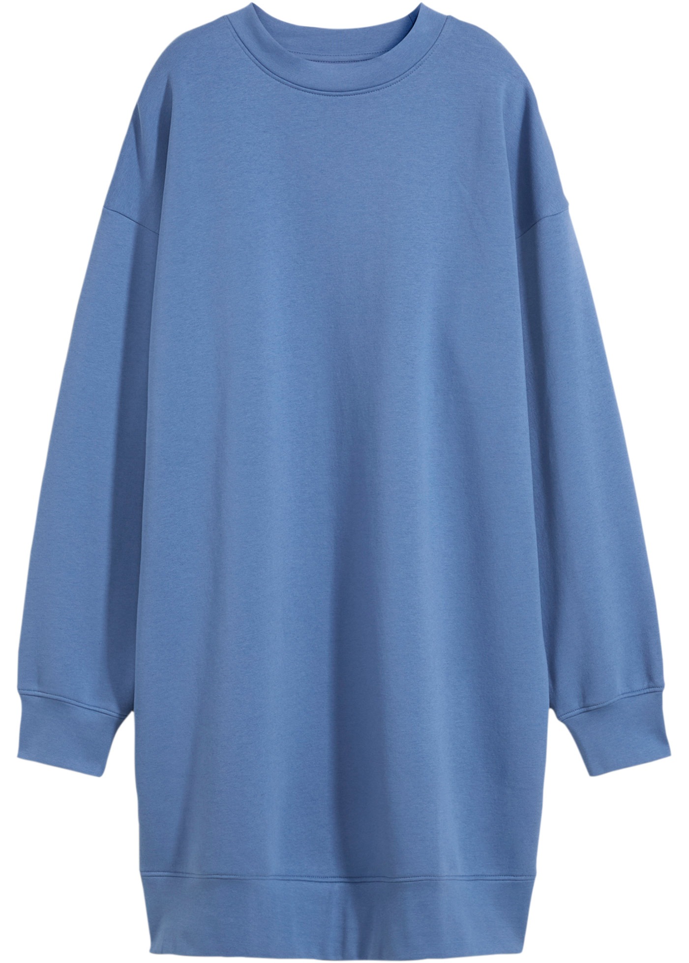 bonprix Robe en sweat »Oversized Sweatkleid« Sans poches für den Alltag, dickeres Material, Oversize-Passform